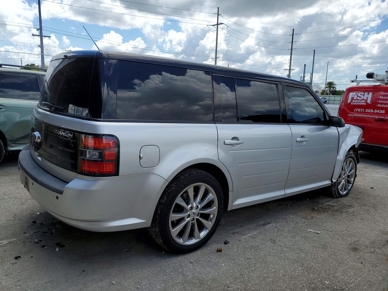 2012 Ford Flex Limited Silver vin: 2FMGK5DC3CBD14444