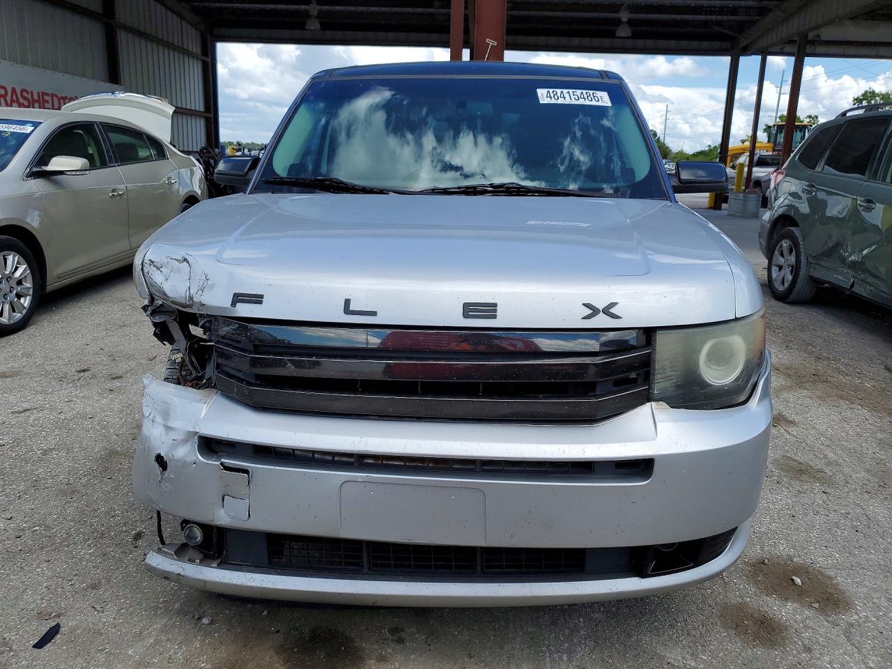 2012 Ford Flex Limited Silver vin: 2FMGK5DC3CBD14444