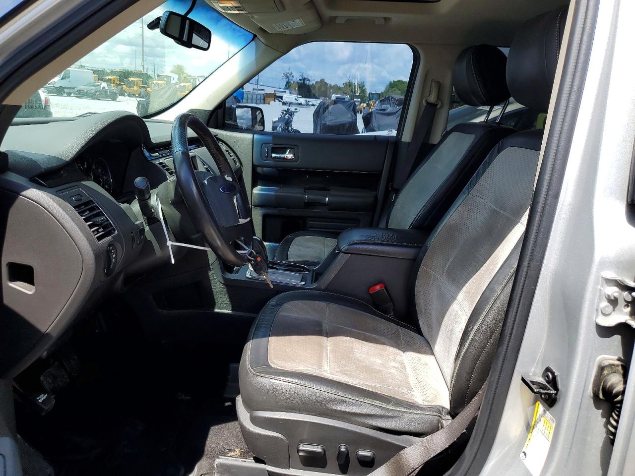 2012 Ford Flex Limited Silver vin: 2FMGK5DC3CBD14444