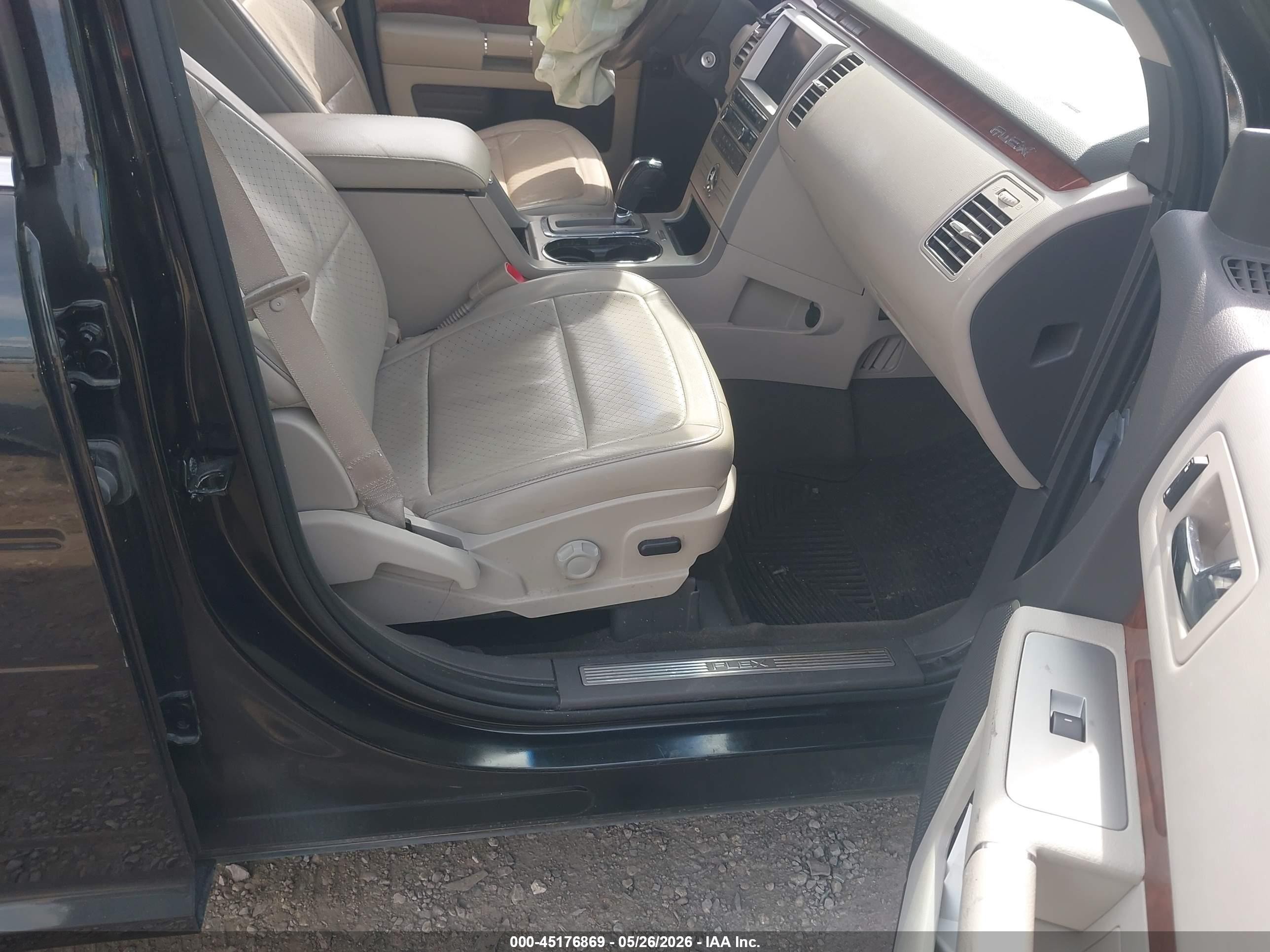 2010 Ford Flex Limited Black vin: 2FMGK5DC4ABA66525