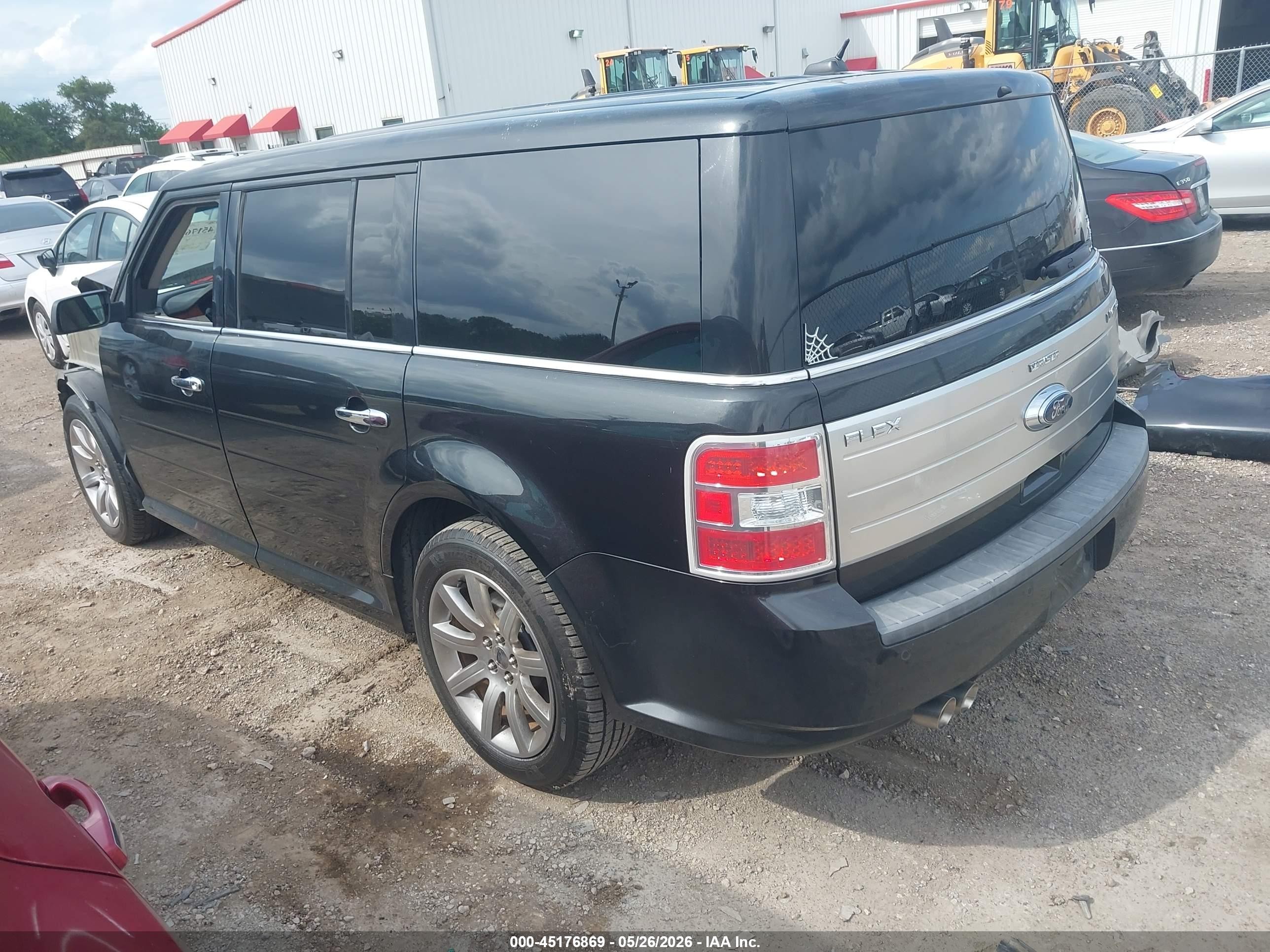 2010 Ford Flex Limited Black vin: 2FMGK5DC4ABA66525