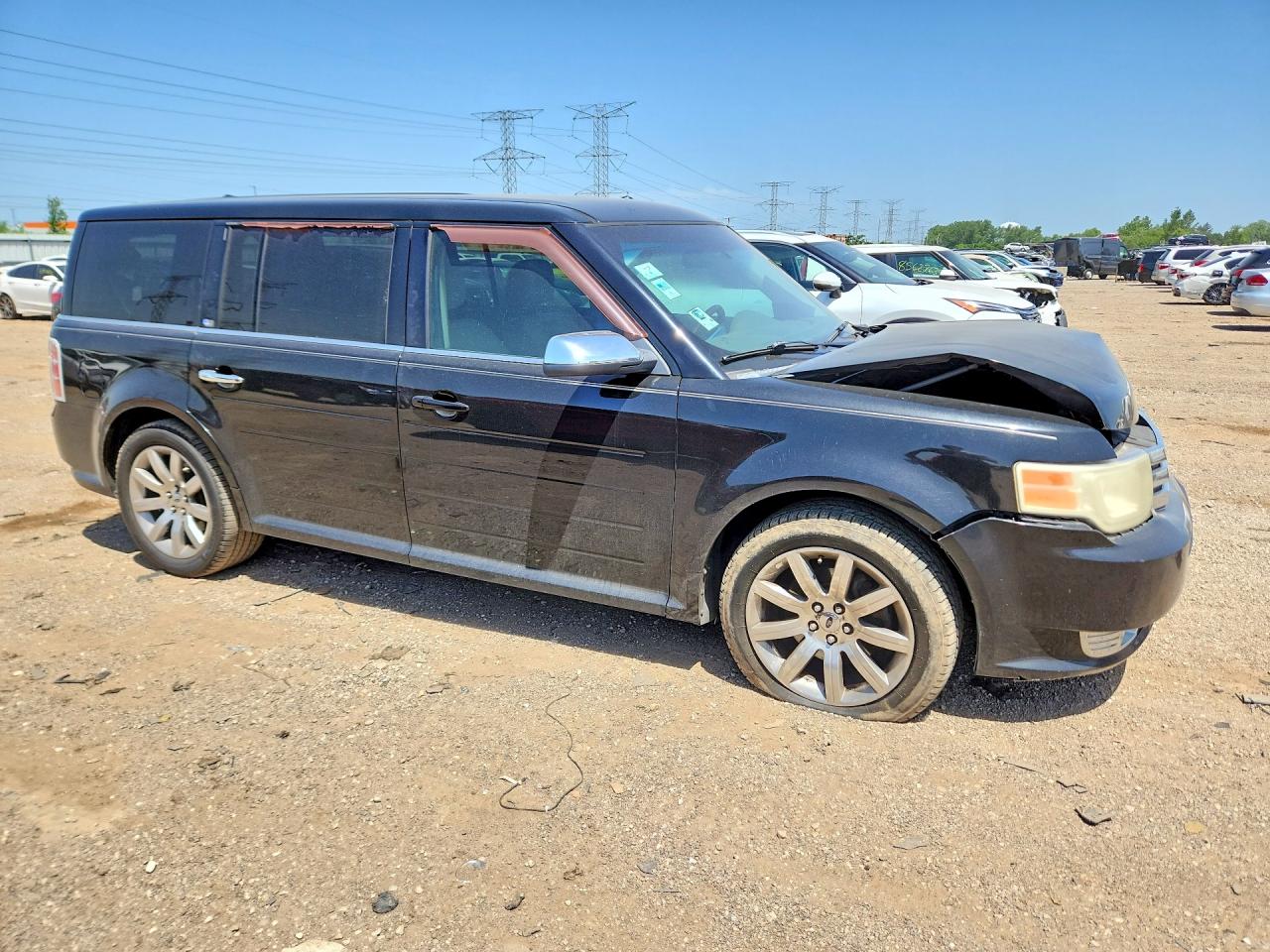 2010 Ford Flex Limited Black vin: 2FMGK5DC4ABA98620