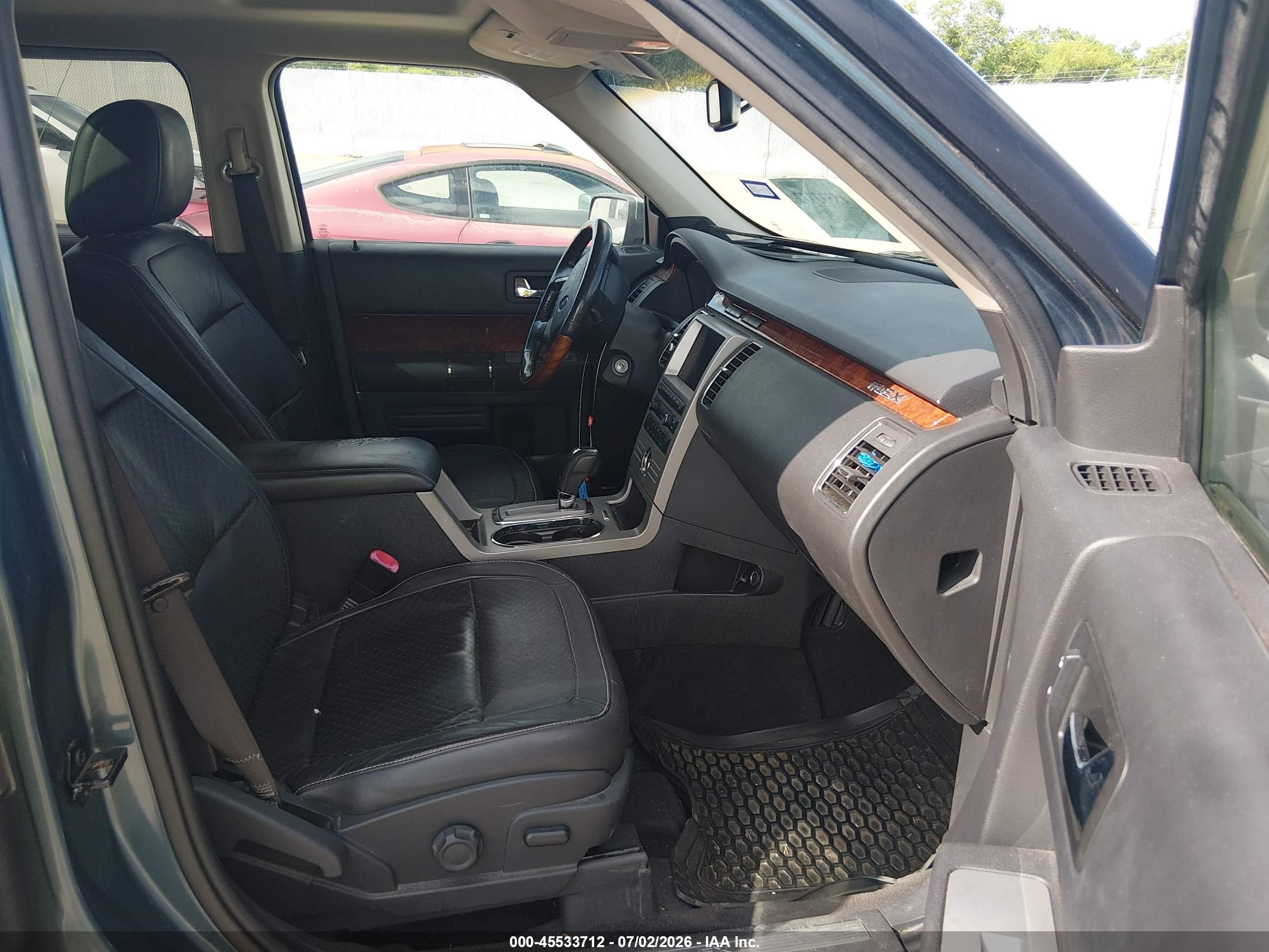 2010 Ford Flex Limited Light Blue vin: 2FMGK5DC5ABB36503
