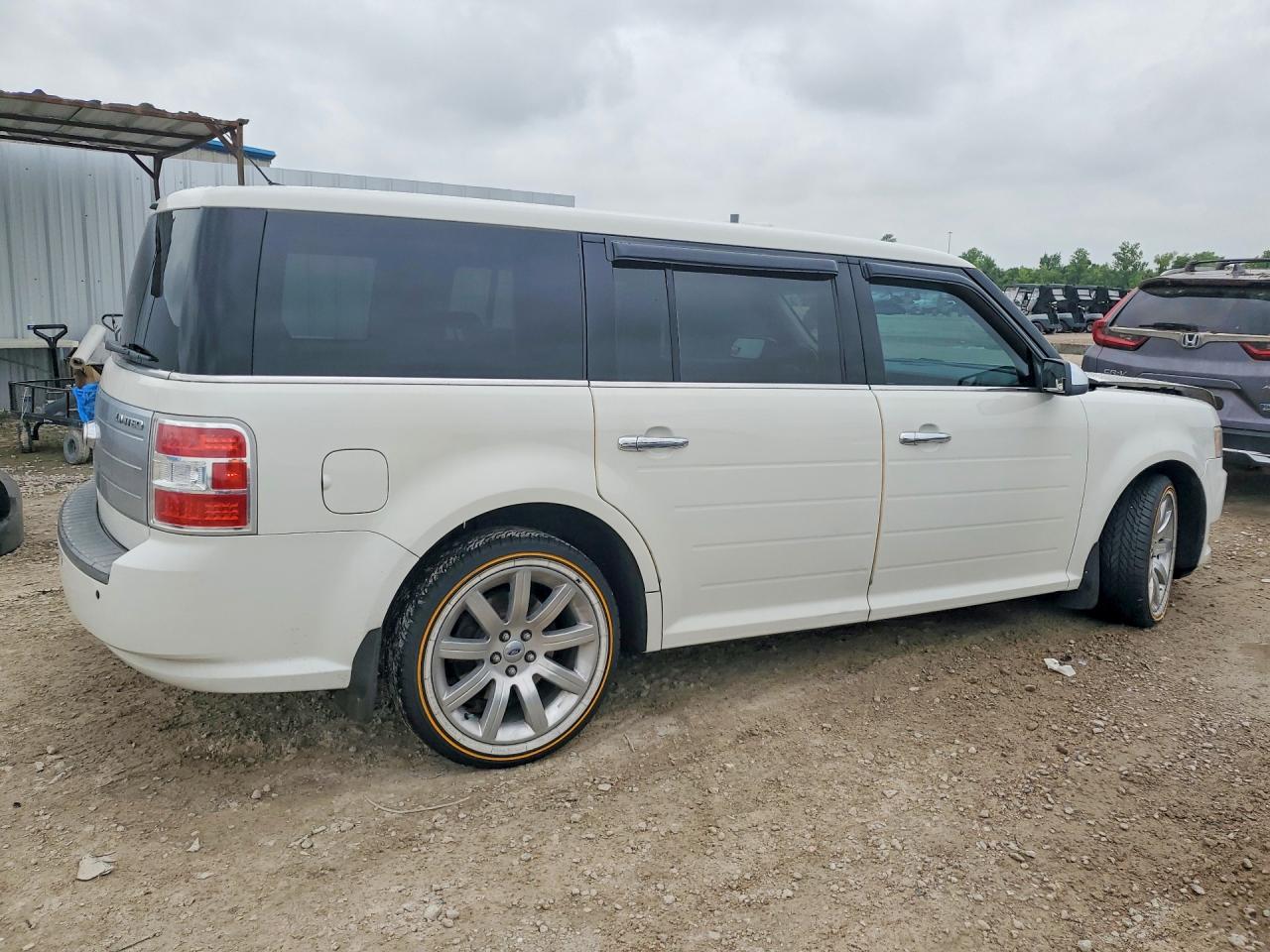 2011 Ford Flex Limited White vin: 2FMGK5DC5BBD00267