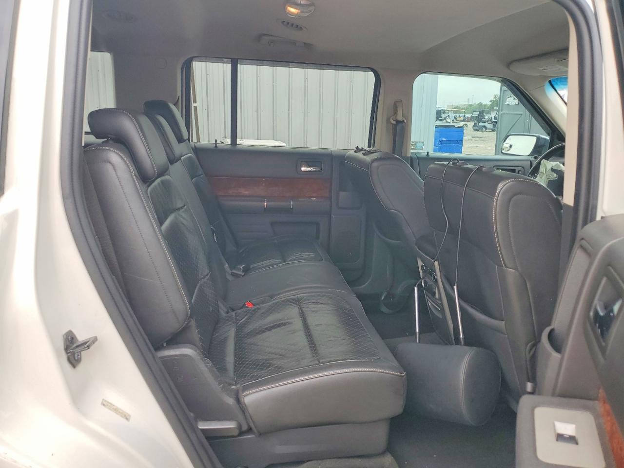 2011 Ford Flex Limited White vin: 2FMGK5DC5BBD00267