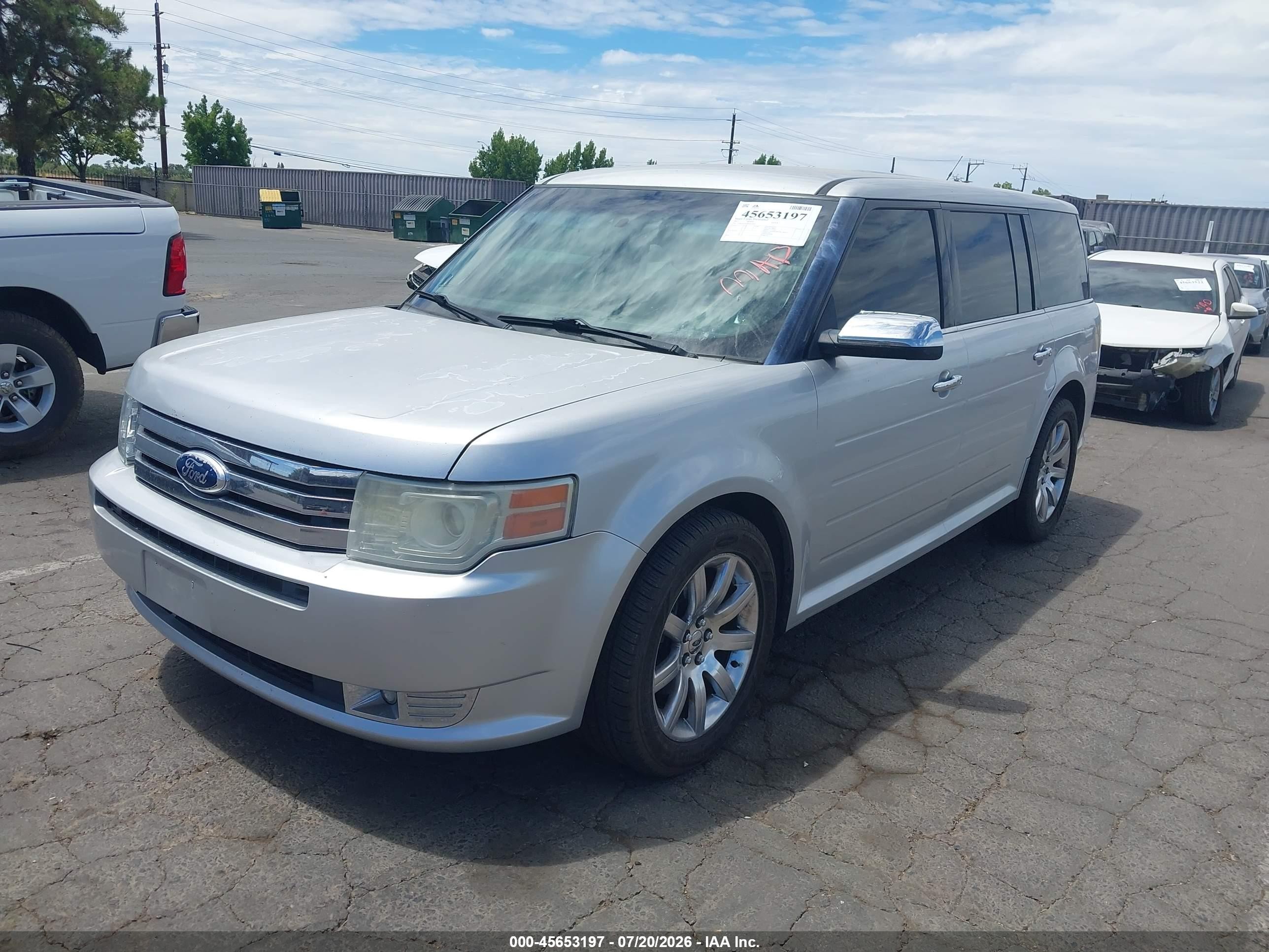 2011 Ford Flex Limited Silver vin: 2FMGK5DC5BBD30871