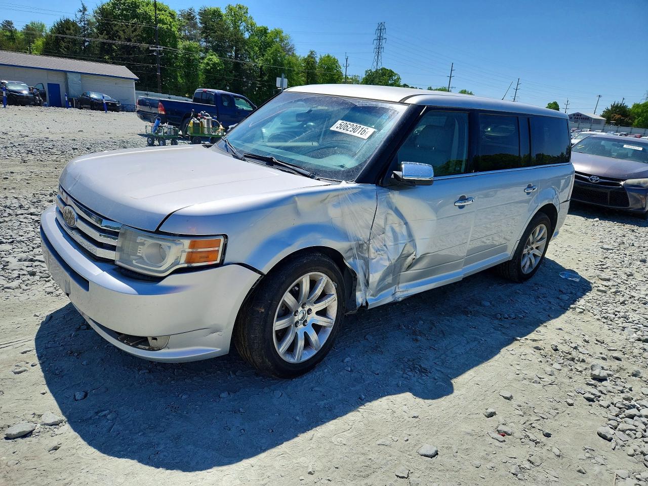 2011 Ford Flex Limited Beige vin: 2FMGK5DC5BBD35620