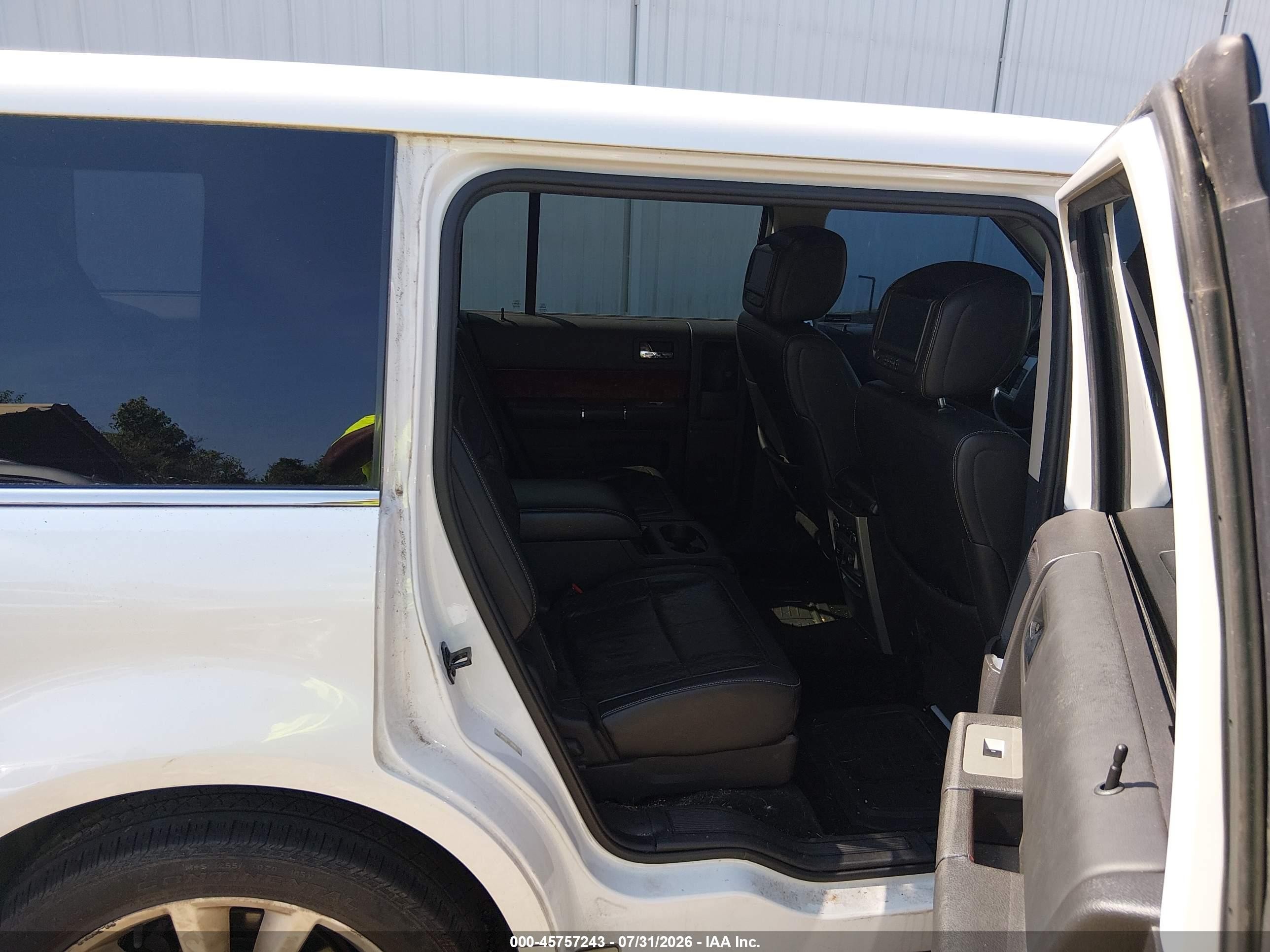 2012 Ford Flex Limited Белый vin: 2FMGK5DC5CBD19662