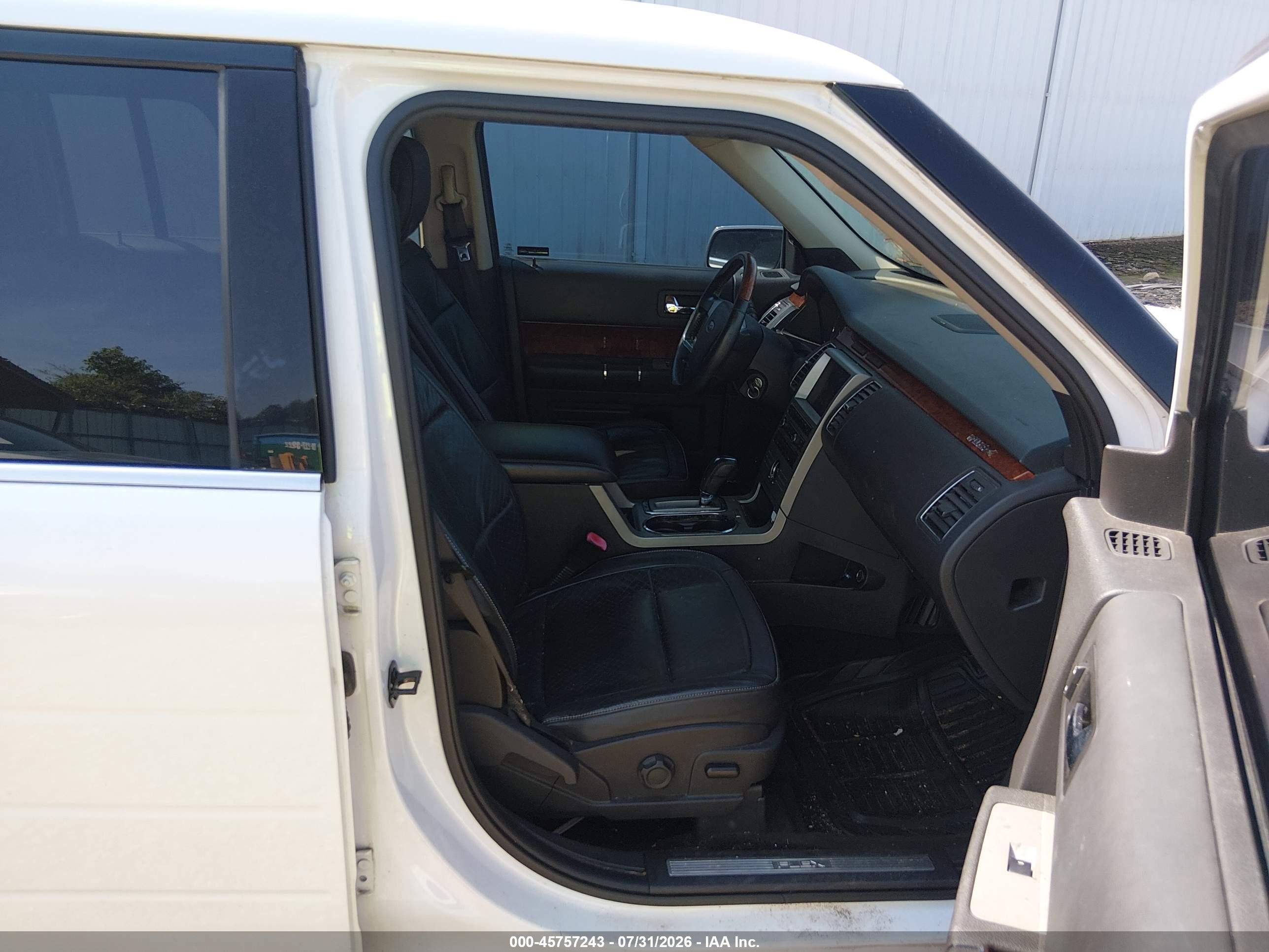 2012 Ford Flex Limited Белый vin: 2FMGK5DC5CBD19662