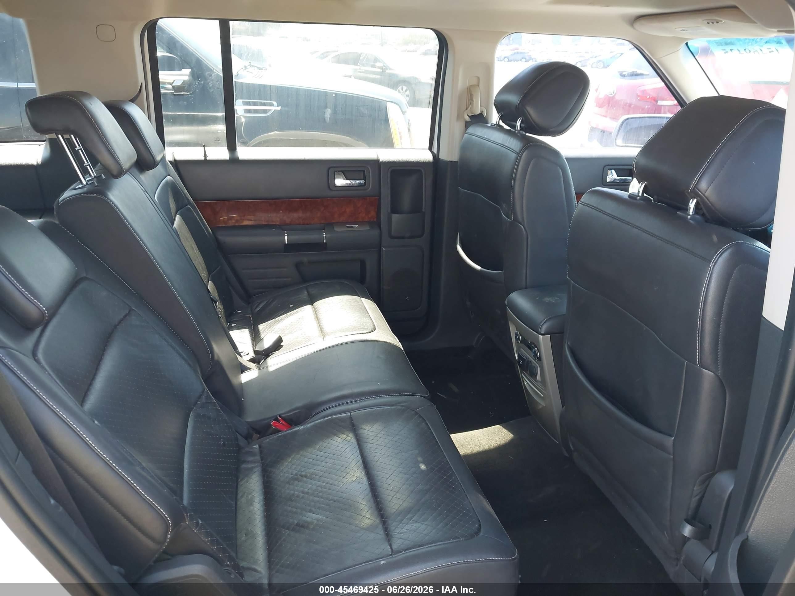 2011 Ford Flex Limited White vin: 2FMGK5DC6BBD14517