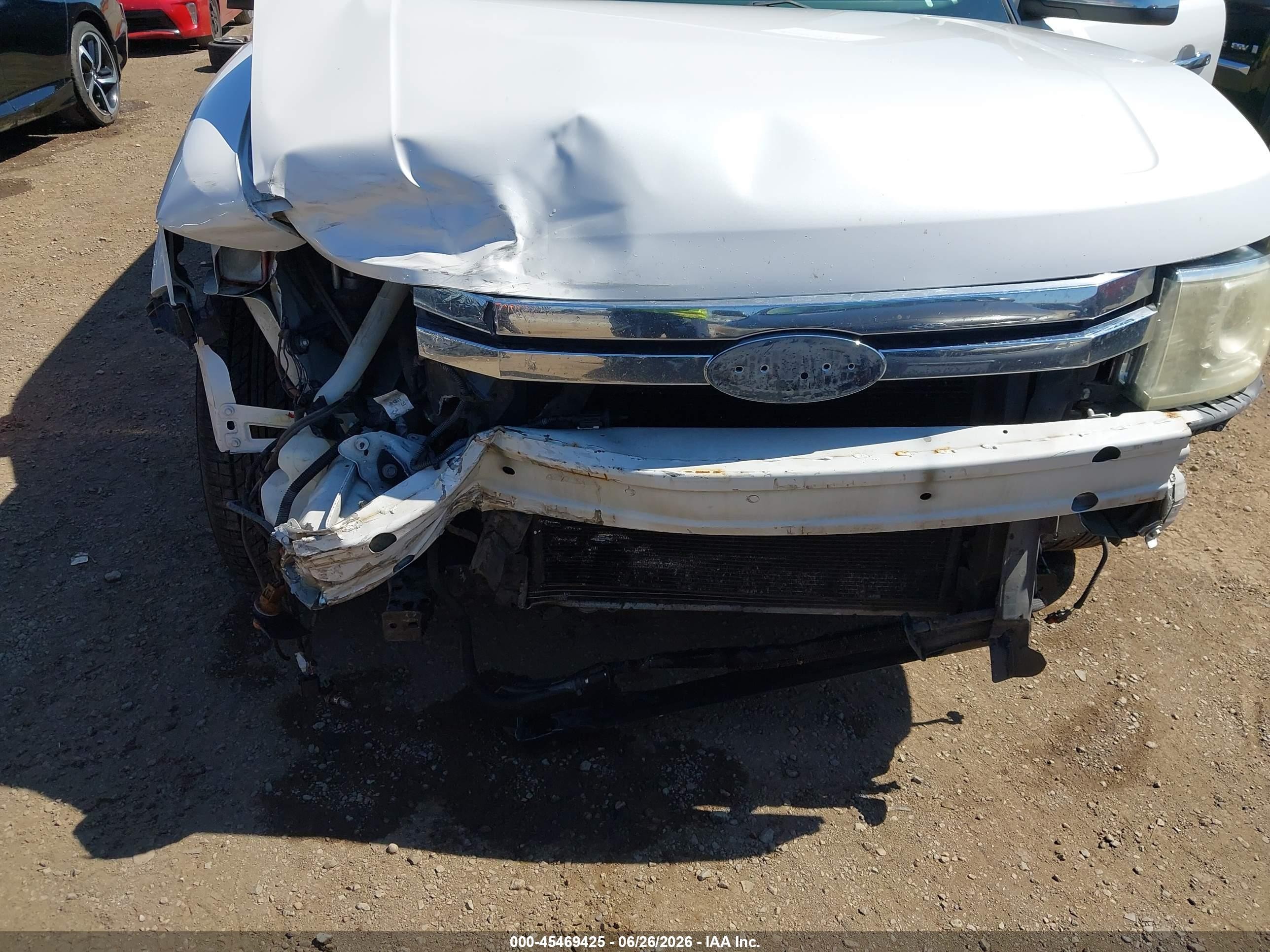 2011 Ford Flex Limited White vin: 2FMGK5DC6BBD14517