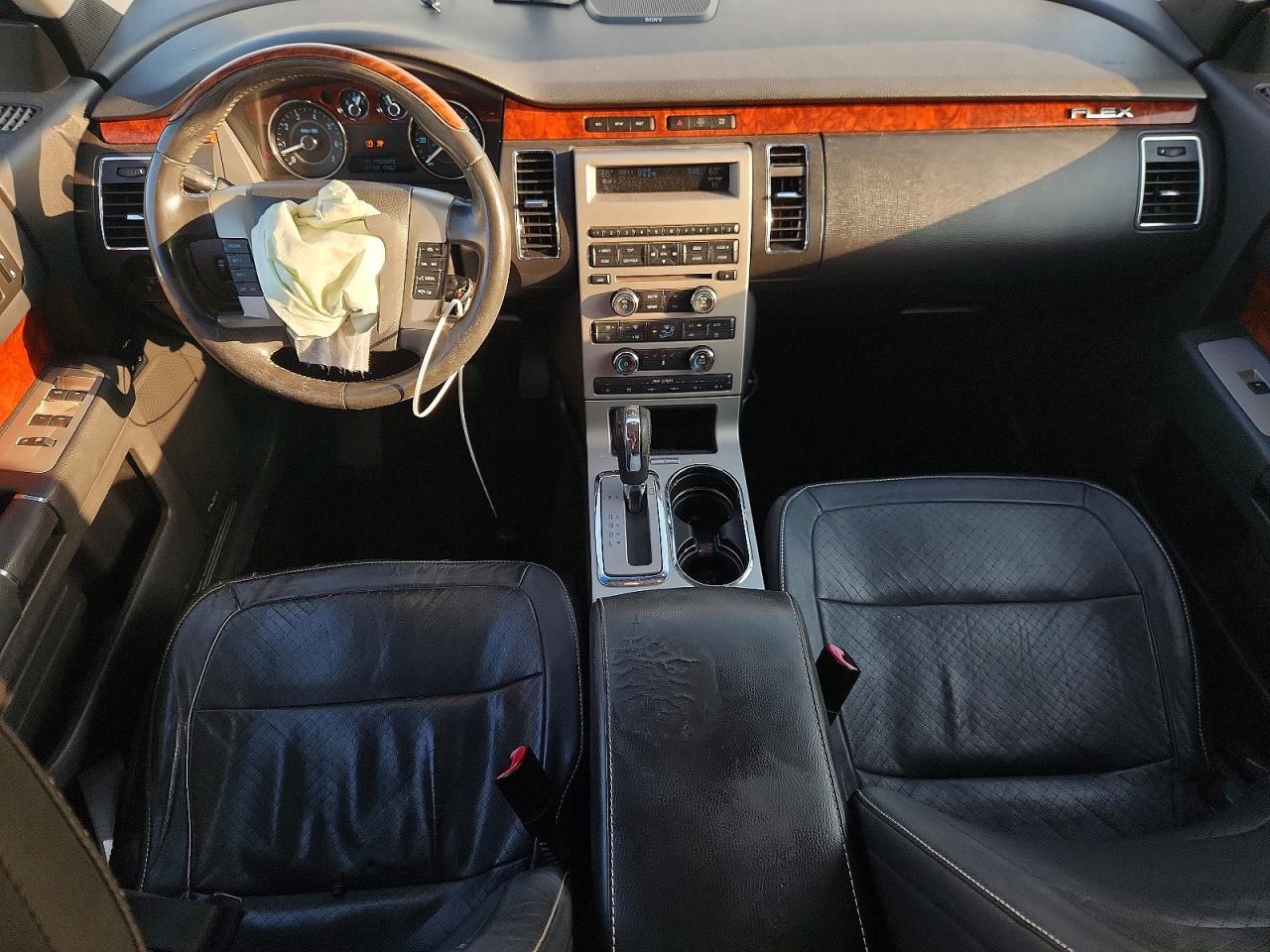2012 Ford Flex Limited White vin: 2FMGK5DC6CBD00635