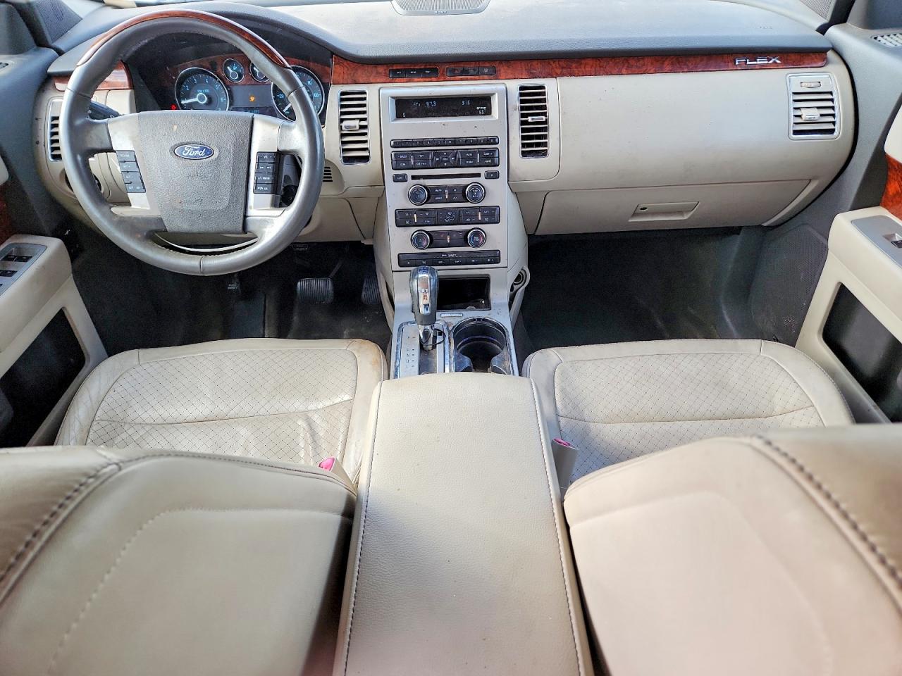 2012 Ford Flex Limited Белый vin: 2FMGK5DC6CBD12803