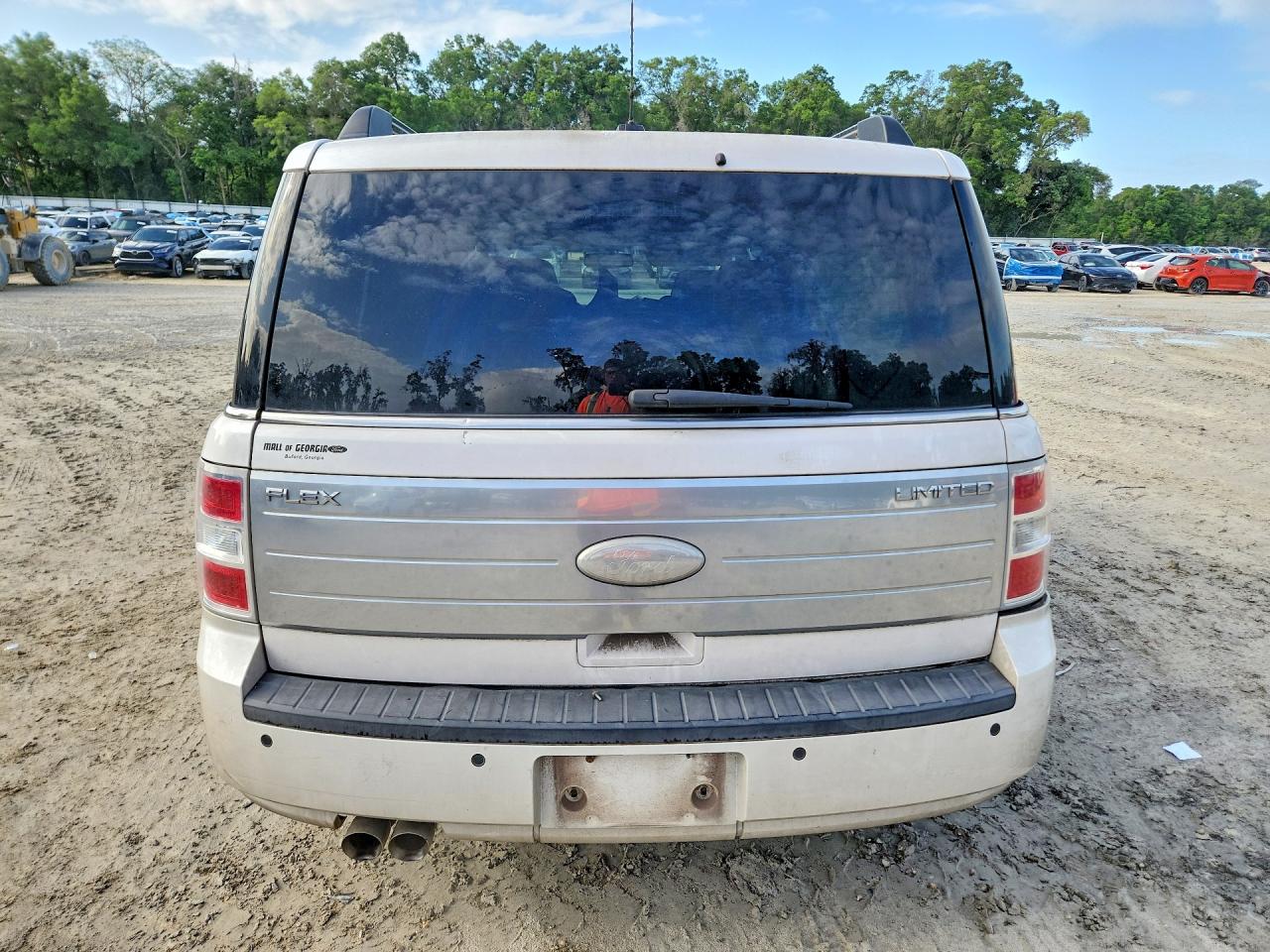2012 Ford Flex Limited Белый vin: 2FMGK5DC6CBD12803
