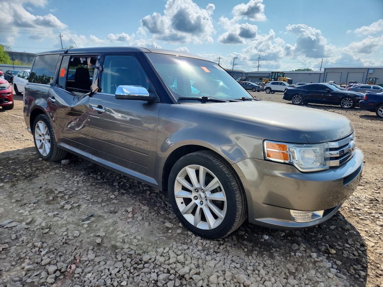 2012 Ford Flex Limited Silver vin: 2FMGK5DC6CBD20061