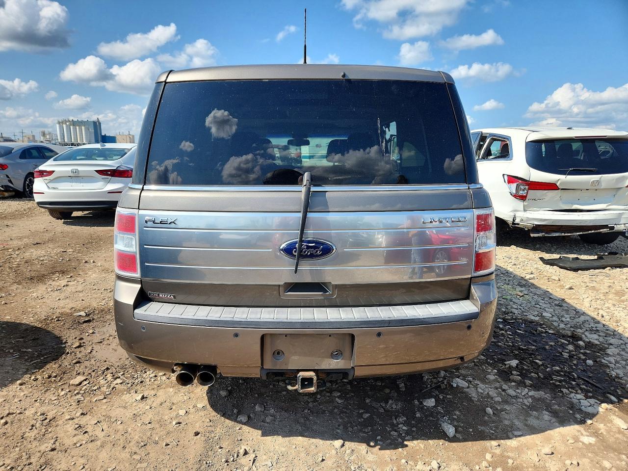 2012 Ford Flex Limited Silver vin: 2FMGK5DC6CBD20061