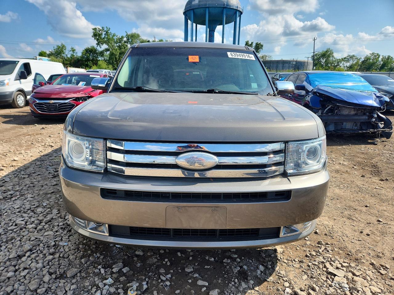 2012 Ford Flex Limited Silver vin: 2FMGK5DC6CBD20061