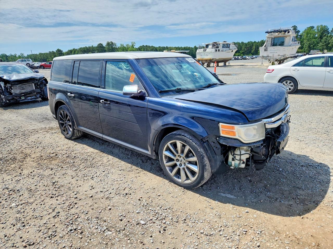 2010 Ford Flex Limited Blue vin: 2FMGK5DC7ABB21677