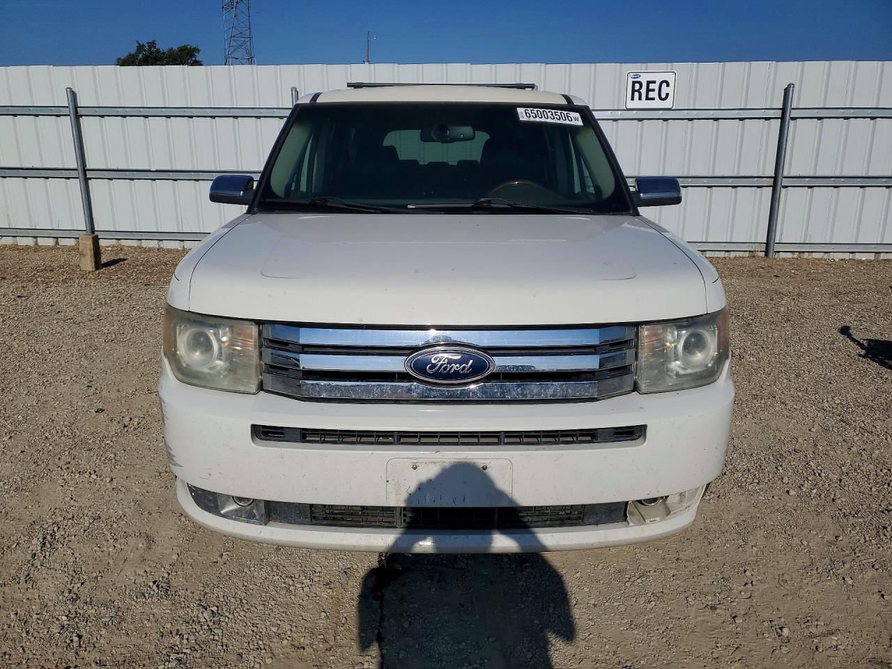 2011 Ford Flex Limited Белый vin: 2FMGK5DC7BBD26000