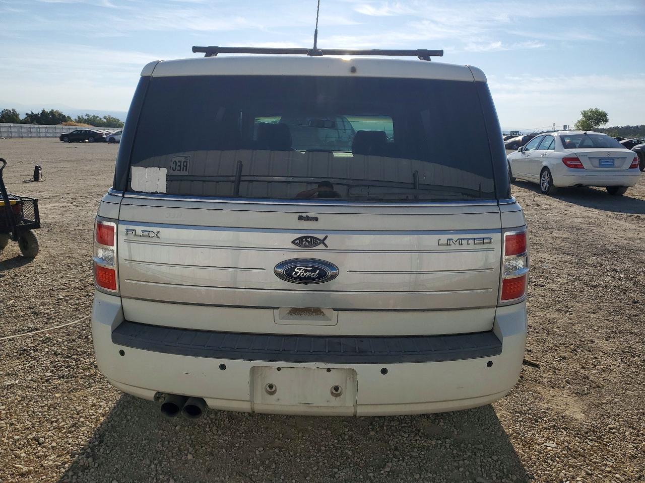 2011 Ford Flex Limited Белый vin: 2FMGK5DC7BBD26000