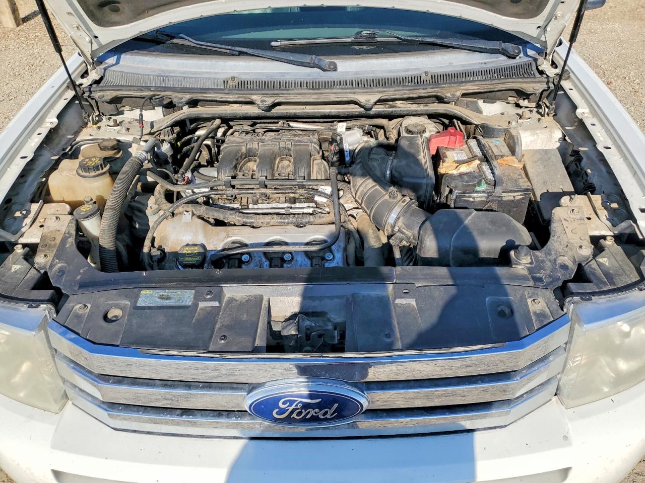 2011 Ford Flex Limited Белый vin: 2FMGK5DC7BBD26000