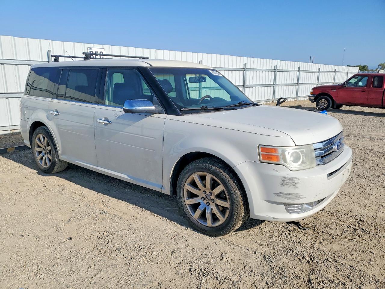 2011 Ford Flex Limited Белый vin: 2FMGK5DC7BBD26000