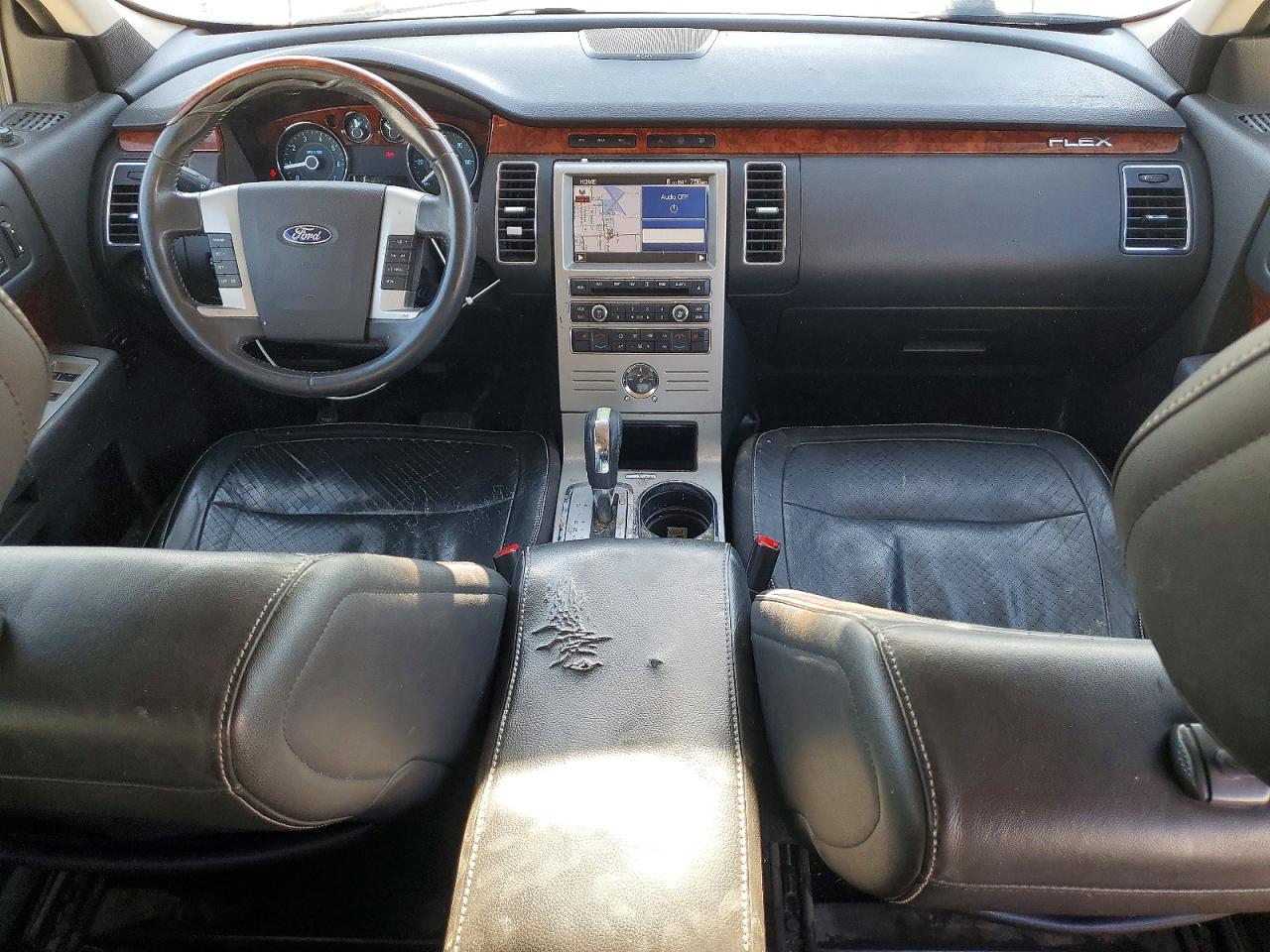 2011 Ford Flex Limited Белый vin: 2FMGK5DC7BBD26000