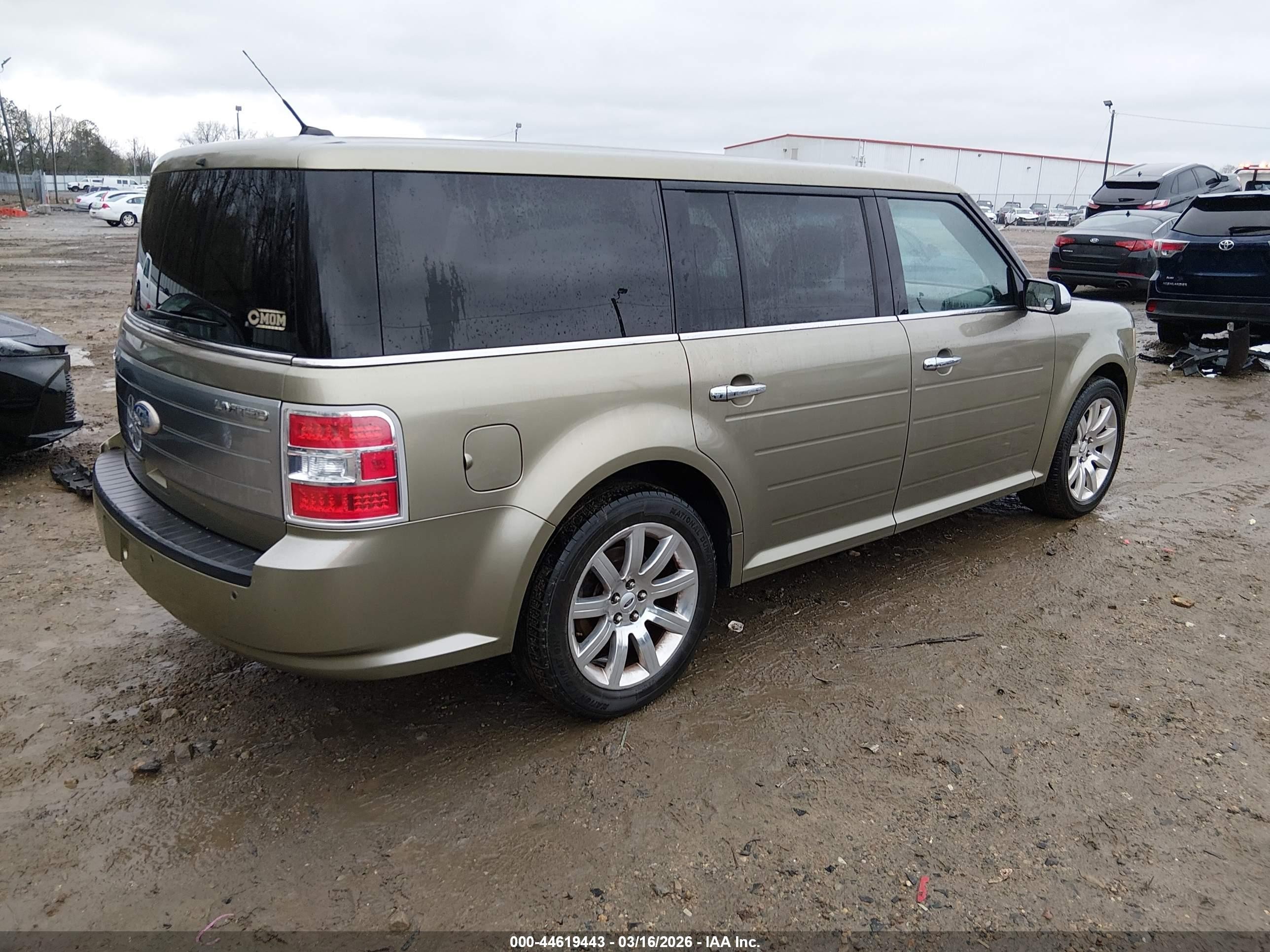 2012 Ford Flex Limited Green vin: 2FMGK5DC7CBD02412