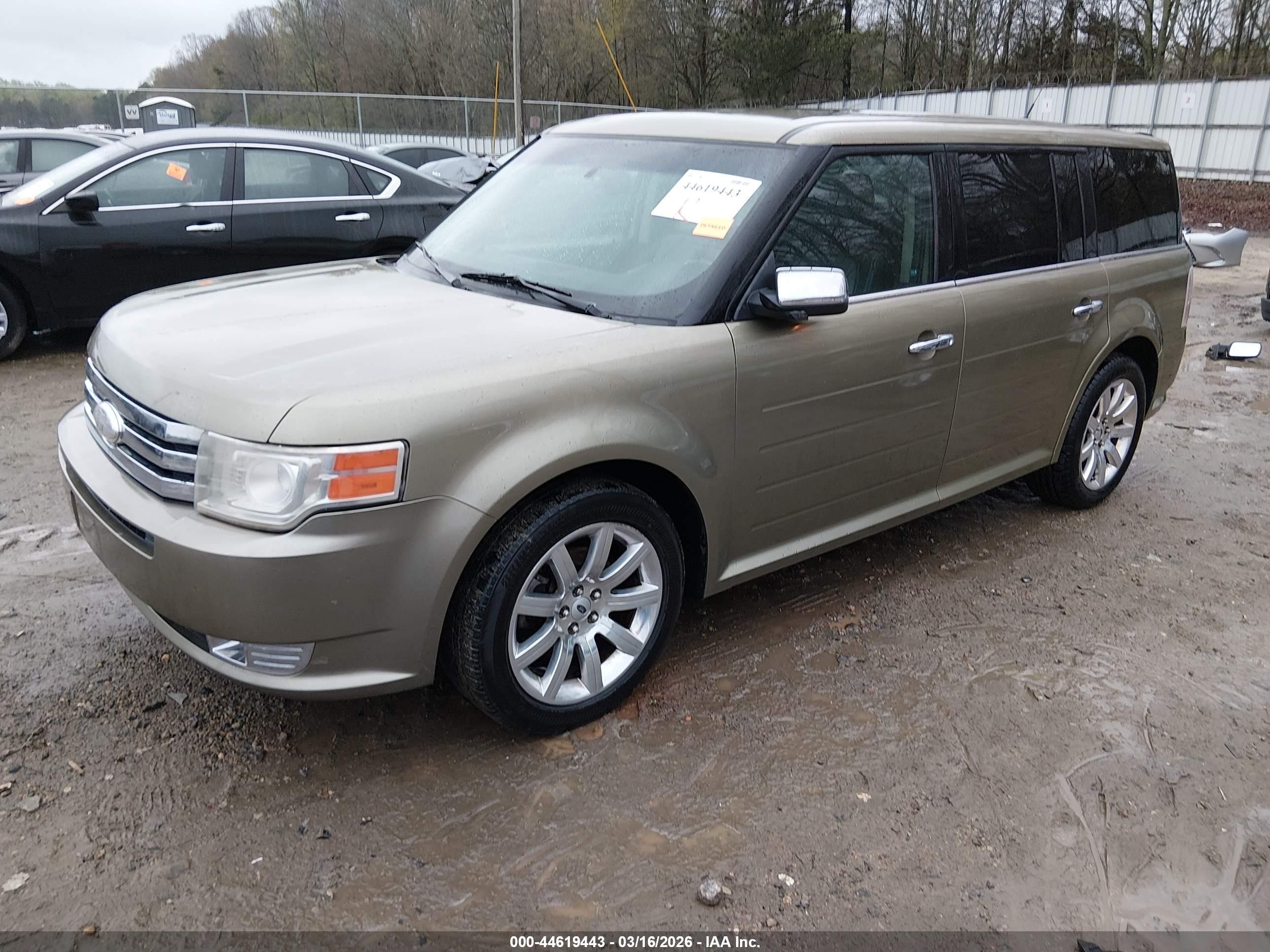 2012 Ford Flex Limited Green vin: 2FMGK5DC7CBD02412