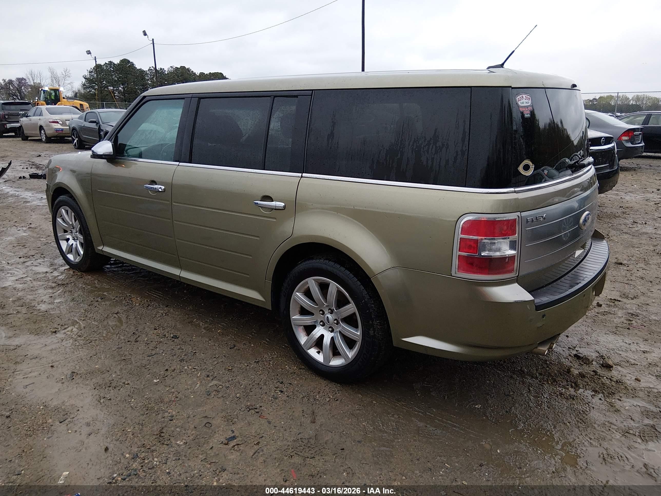 2012 Ford Flex Limited Green vin: 2FMGK5DC7CBD02412