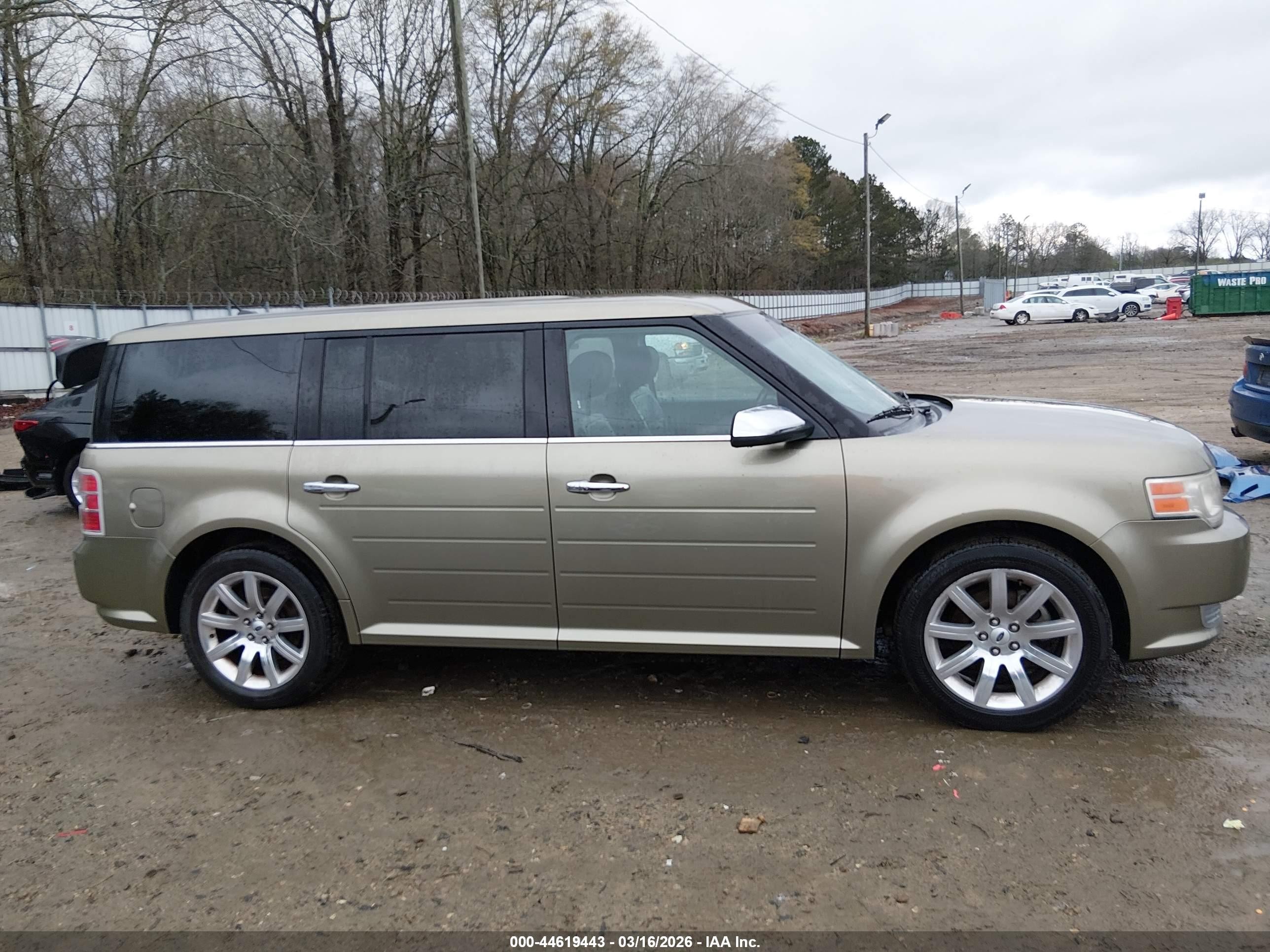 2012 Ford Flex Limited Green vin: 2FMGK5DC7CBD02412