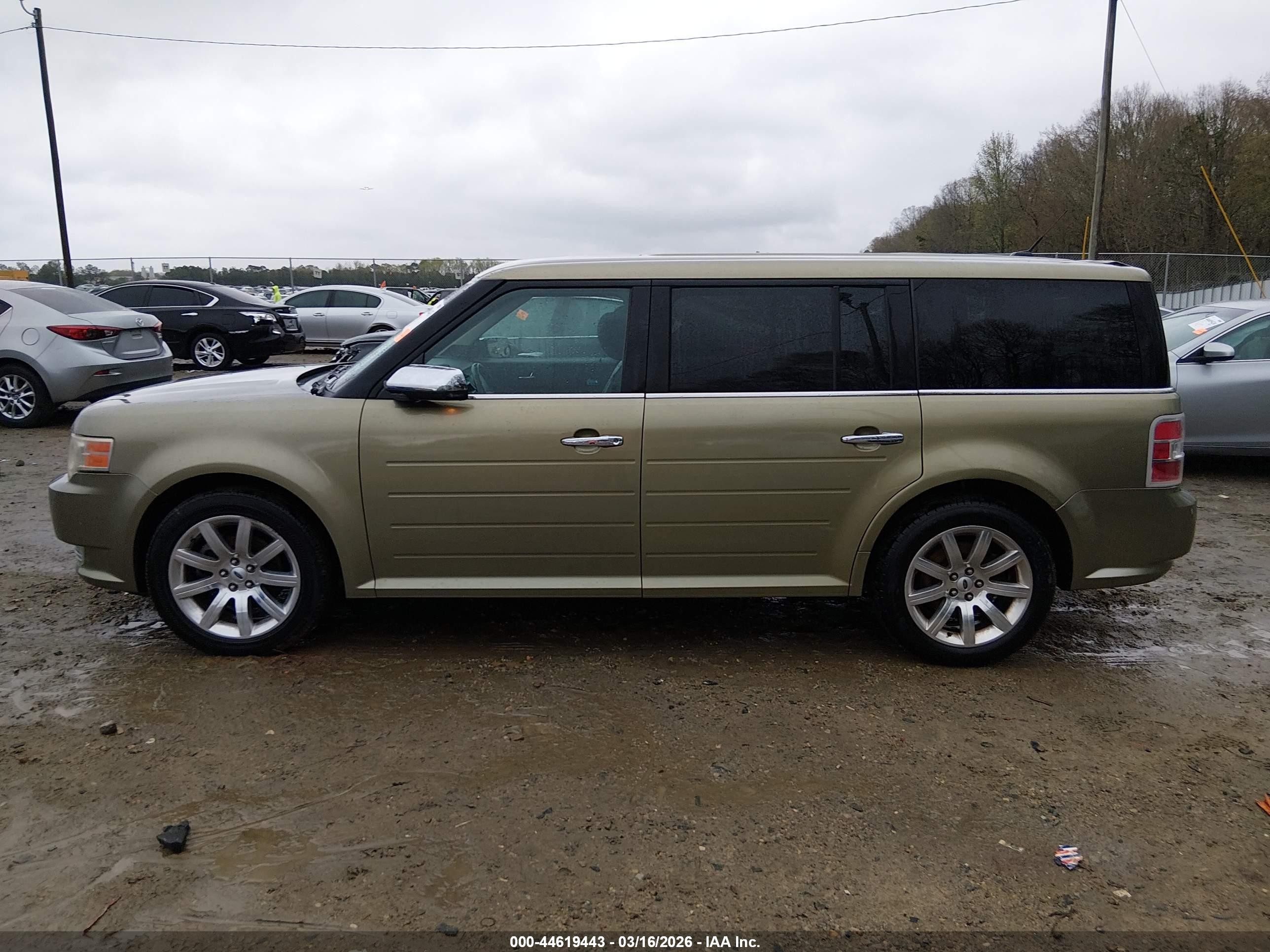 2012 Ford Flex Limited Green vin: 2FMGK5DC7CBD02412
