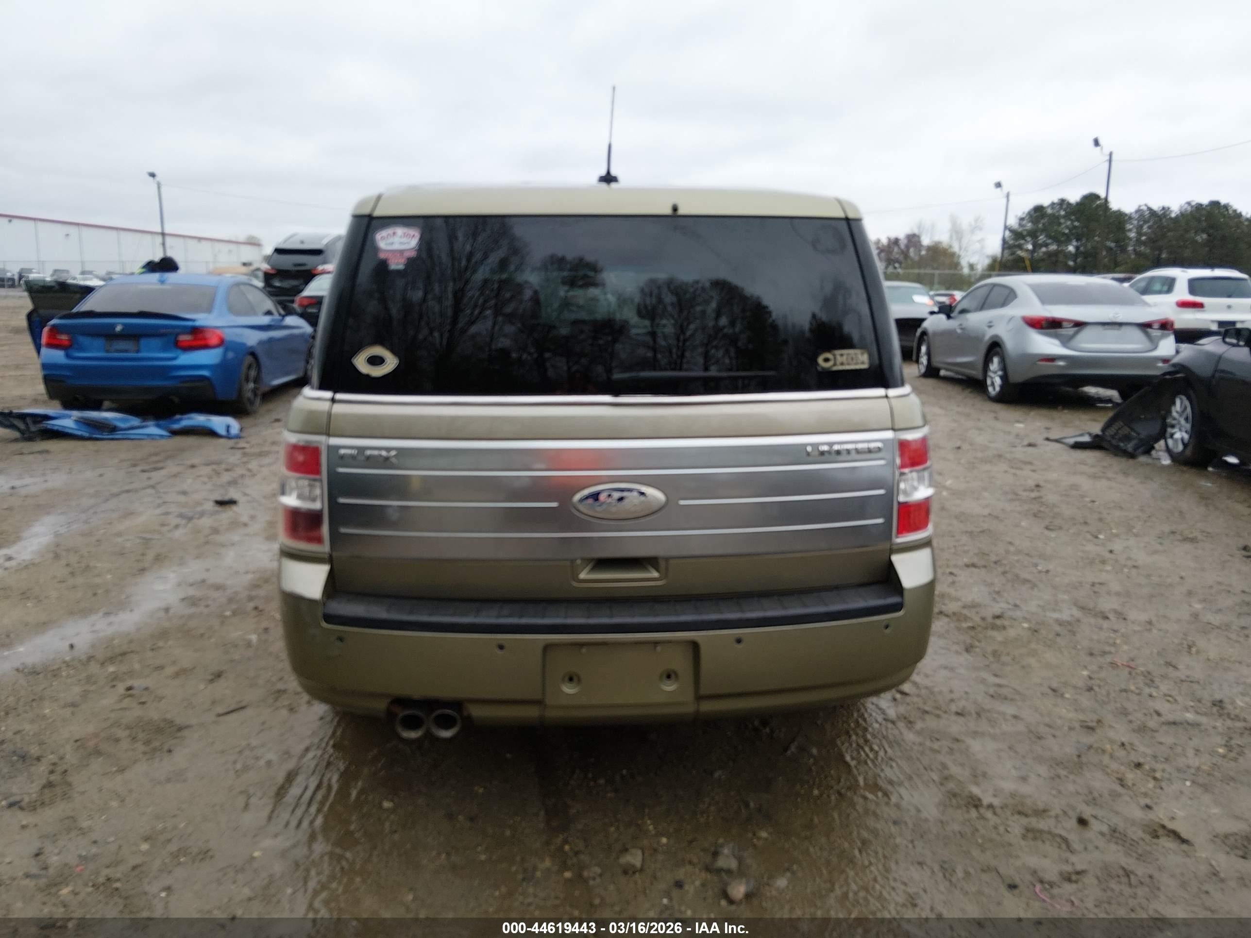 2012 Ford Flex Limited Green vin: 2FMGK5DC7CBD02412
