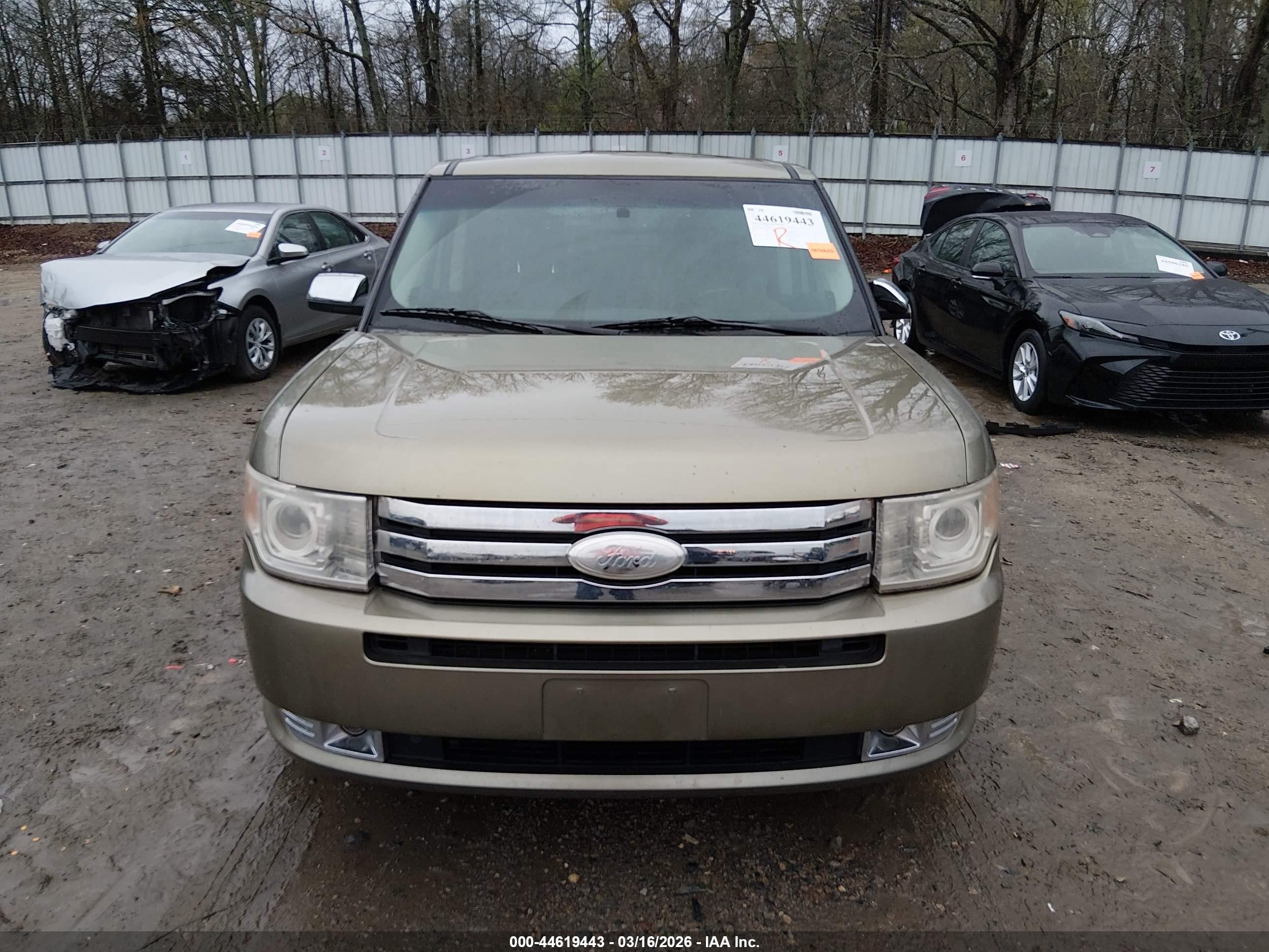 2012 Ford Flex Limited Green vin: 2FMGK5DC7CBD02412