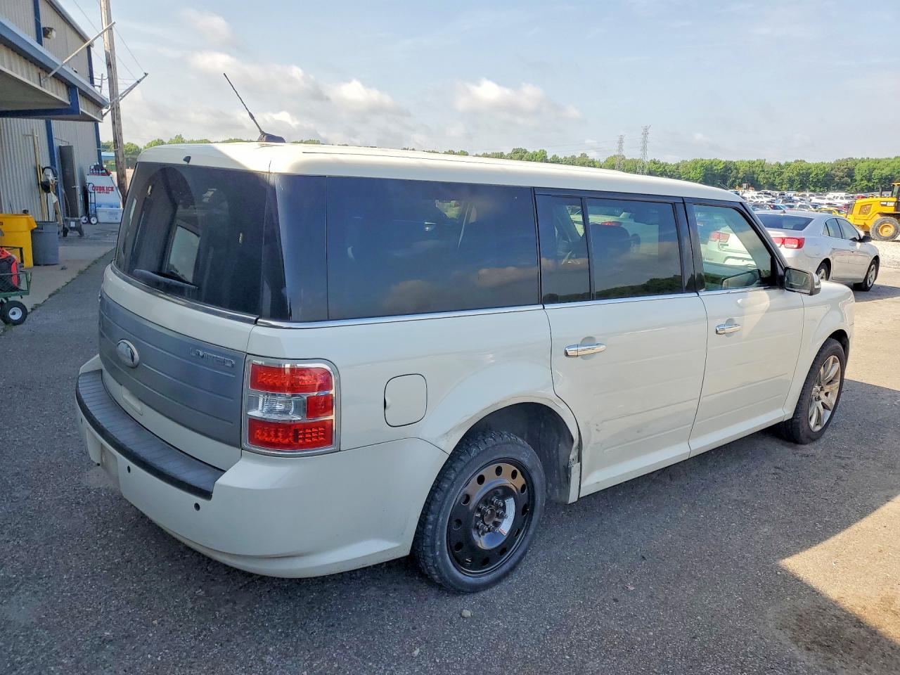 2012 Ford Flex Limited White vin: 2FMGK5DC7CBD03138