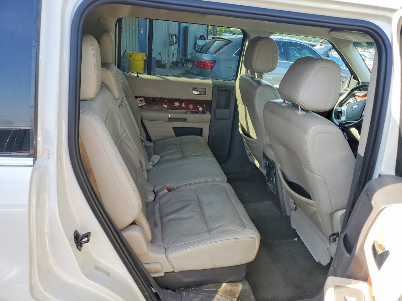 2012 Ford Flex Limited White vin: 2FMGK5DC7CBD03138
