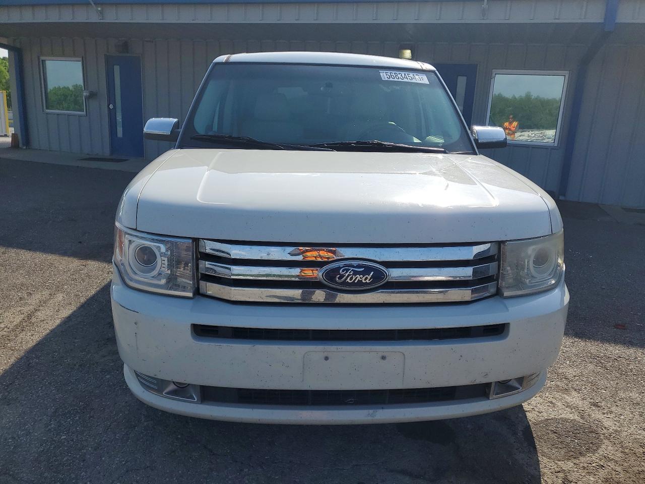 2012 Ford Flex Limited White vin: 2FMGK5DC7CBD03138