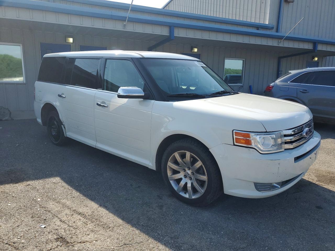 2012 Ford Flex Limited White vin: 2FMGK5DC7CBD03138
