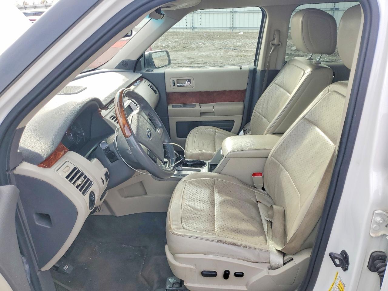 2011 Ford Flex Limited White vin: 2FMGK5DC8BBD29018