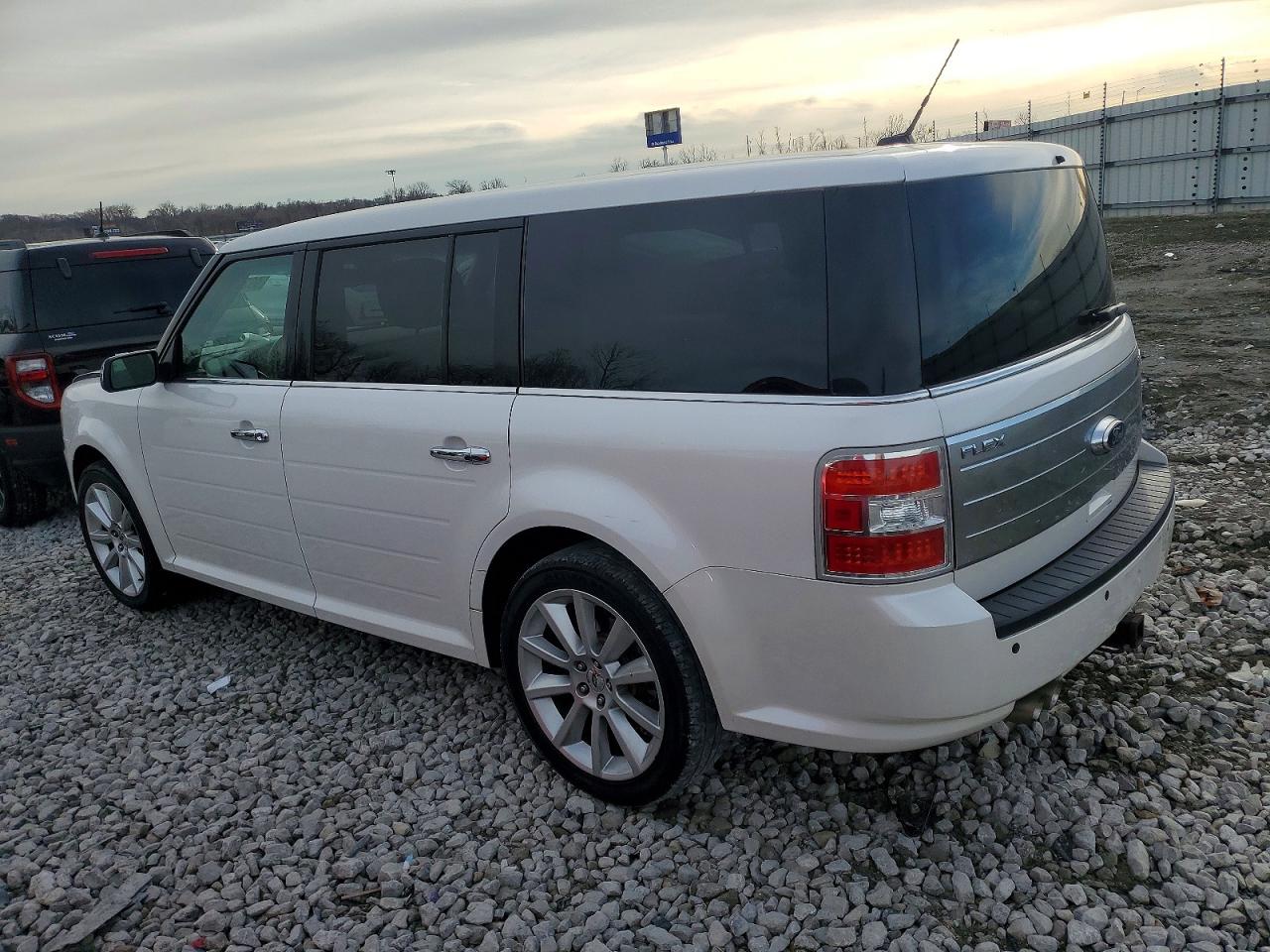 2011 Ford Flex Limited White vin: 2FMGK5DC8BBD29018