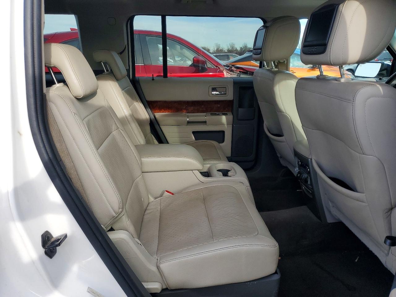 2011 Ford Flex Limited White vin: 2FMGK5DC8BBD29018