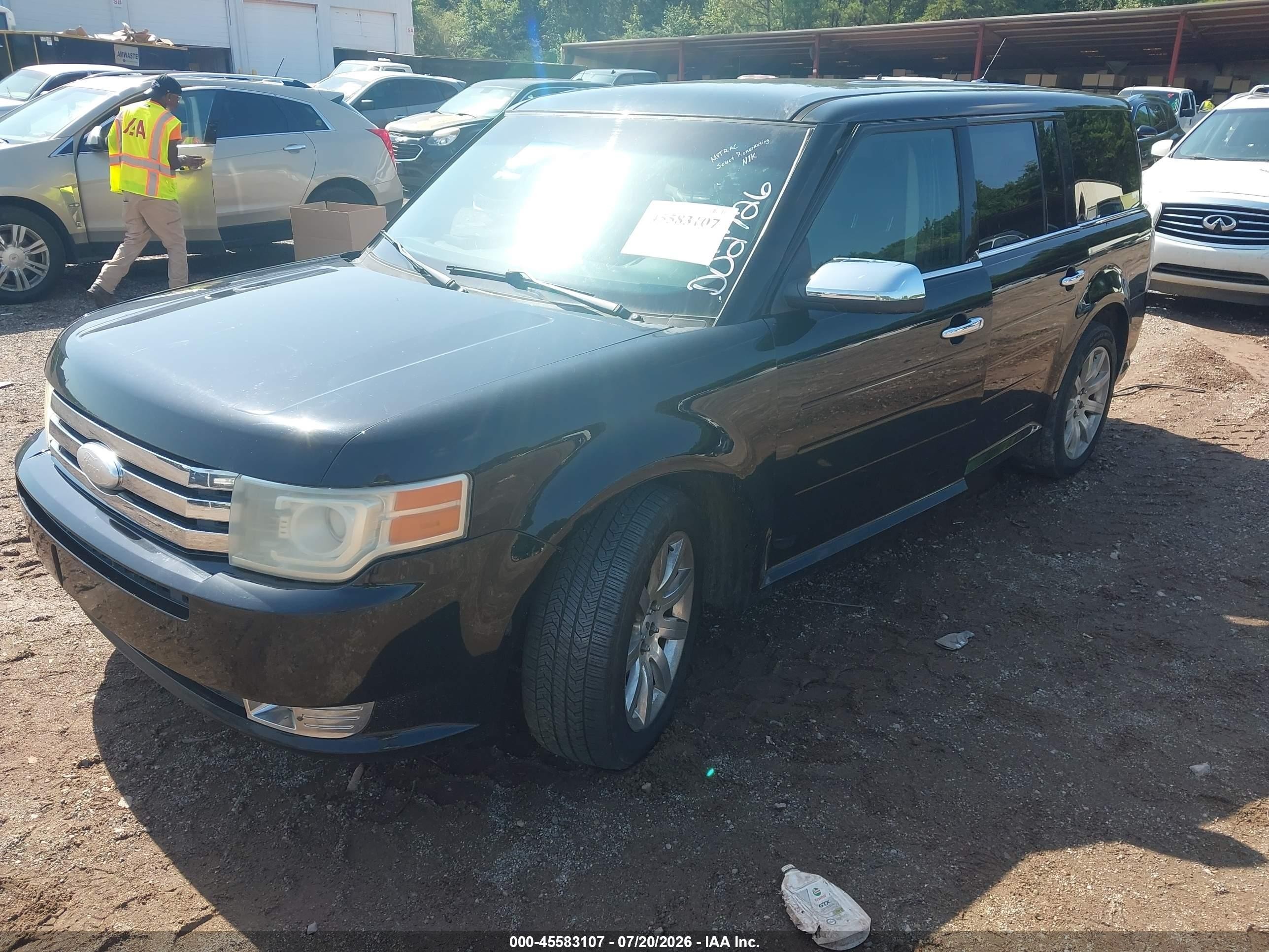 2012 Ford Flex Limited Black vin: 2FMGK5DC8CBD02726