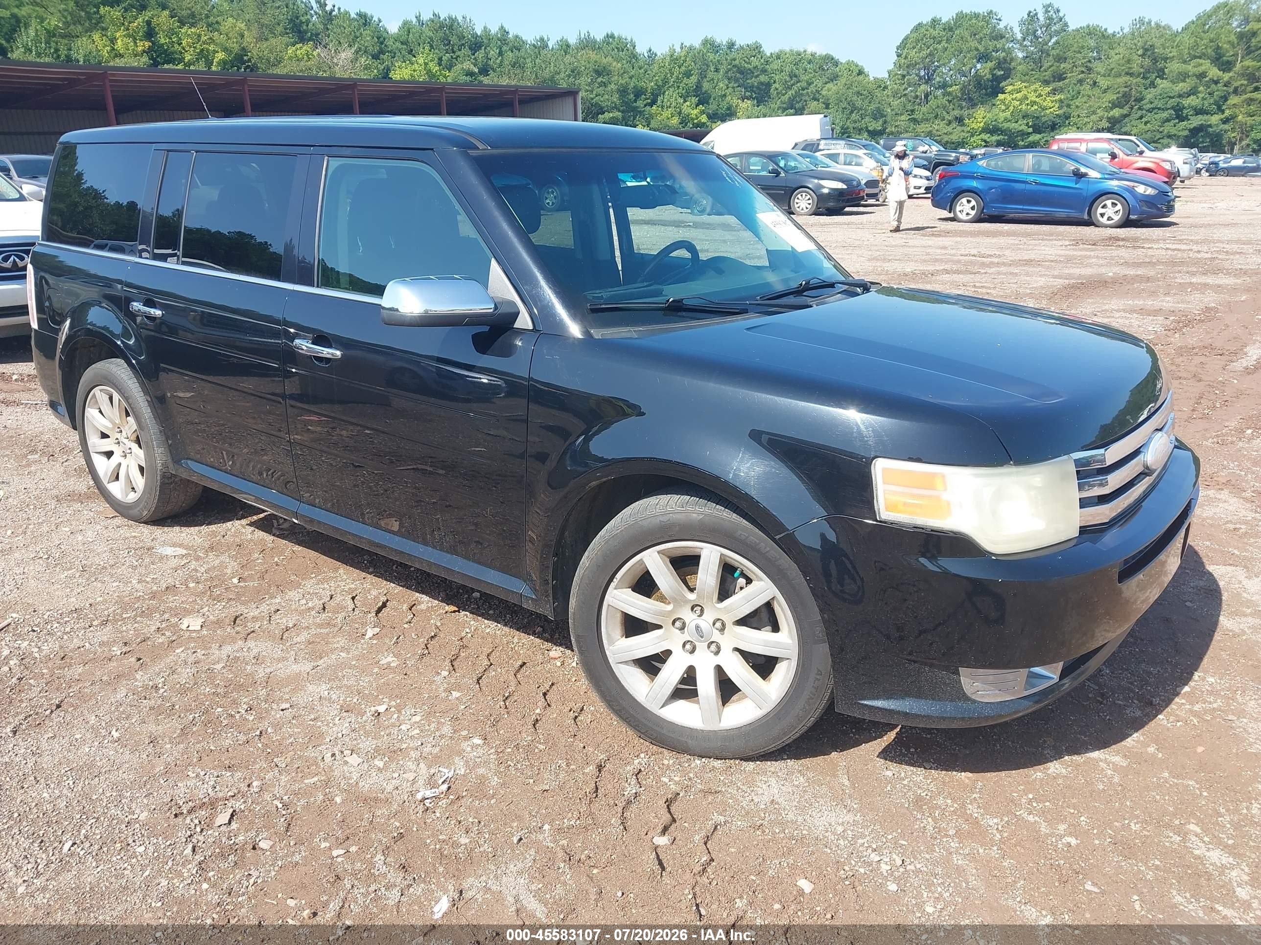 2012 Ford Flex Limited Black vin: 2FMGK5DC8CBD02726