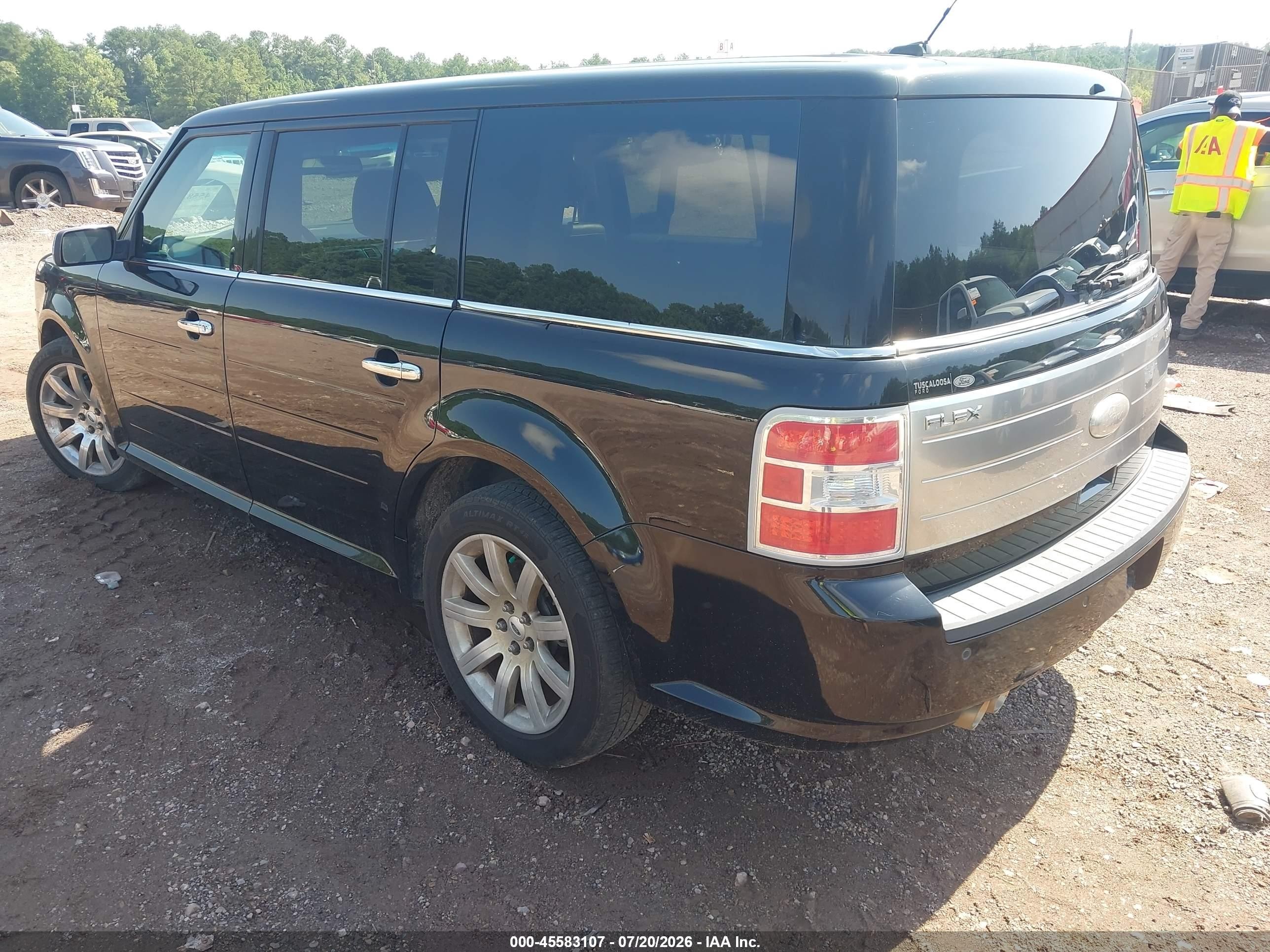 2012 Ford Flex Limited Black vin: 2FMGK5DC8CBD02726