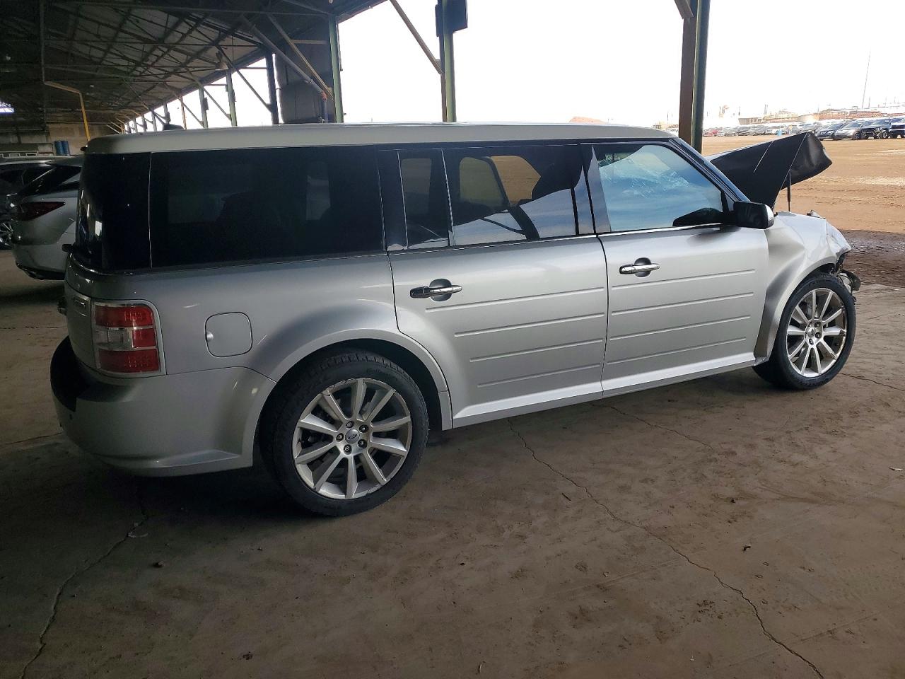 2010 Ford Flex Limited Silver vin: 2FMGK5DC9ABB36584