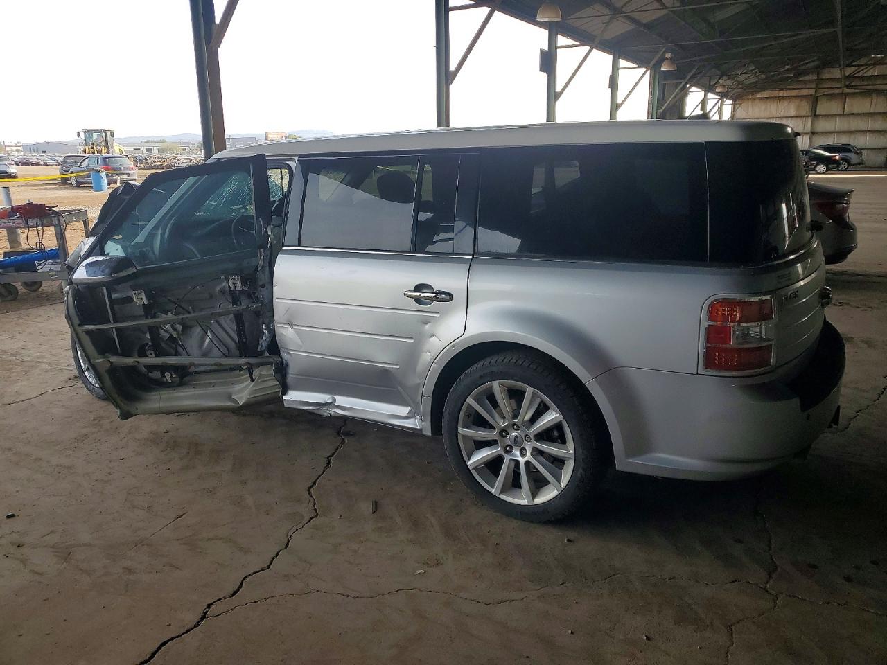 2010 Ford Flex Limited Silver vin: 2FMGK5DC9ABB36584