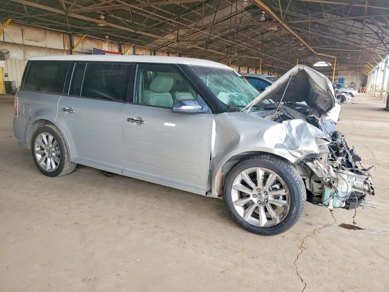 2010 Ford Flex Limited Silver vin: 2FMGK5DC9ABB36584