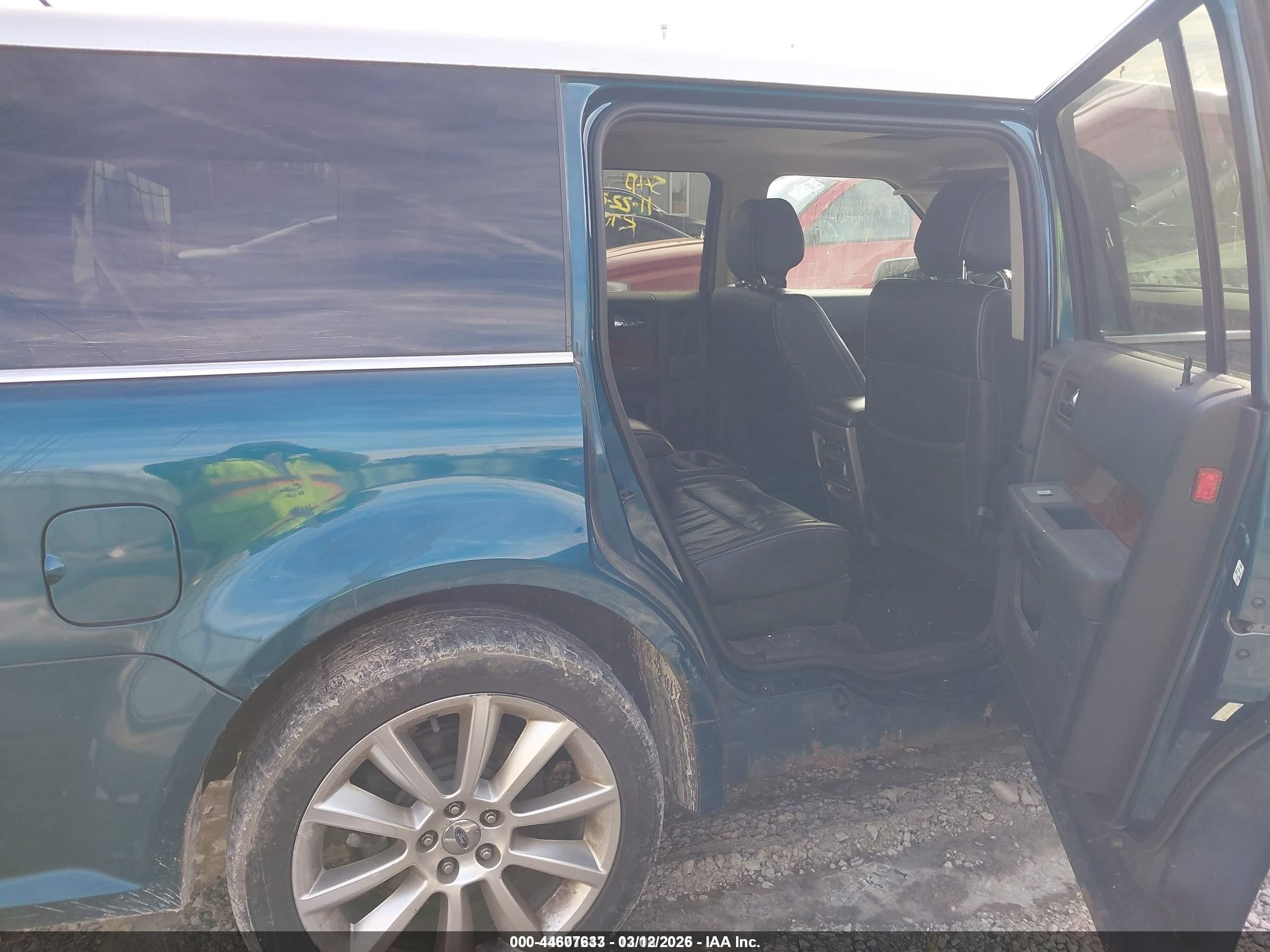 2011 Ford Flex Limited Blue vin: 2FMGK5DC9BBD04547