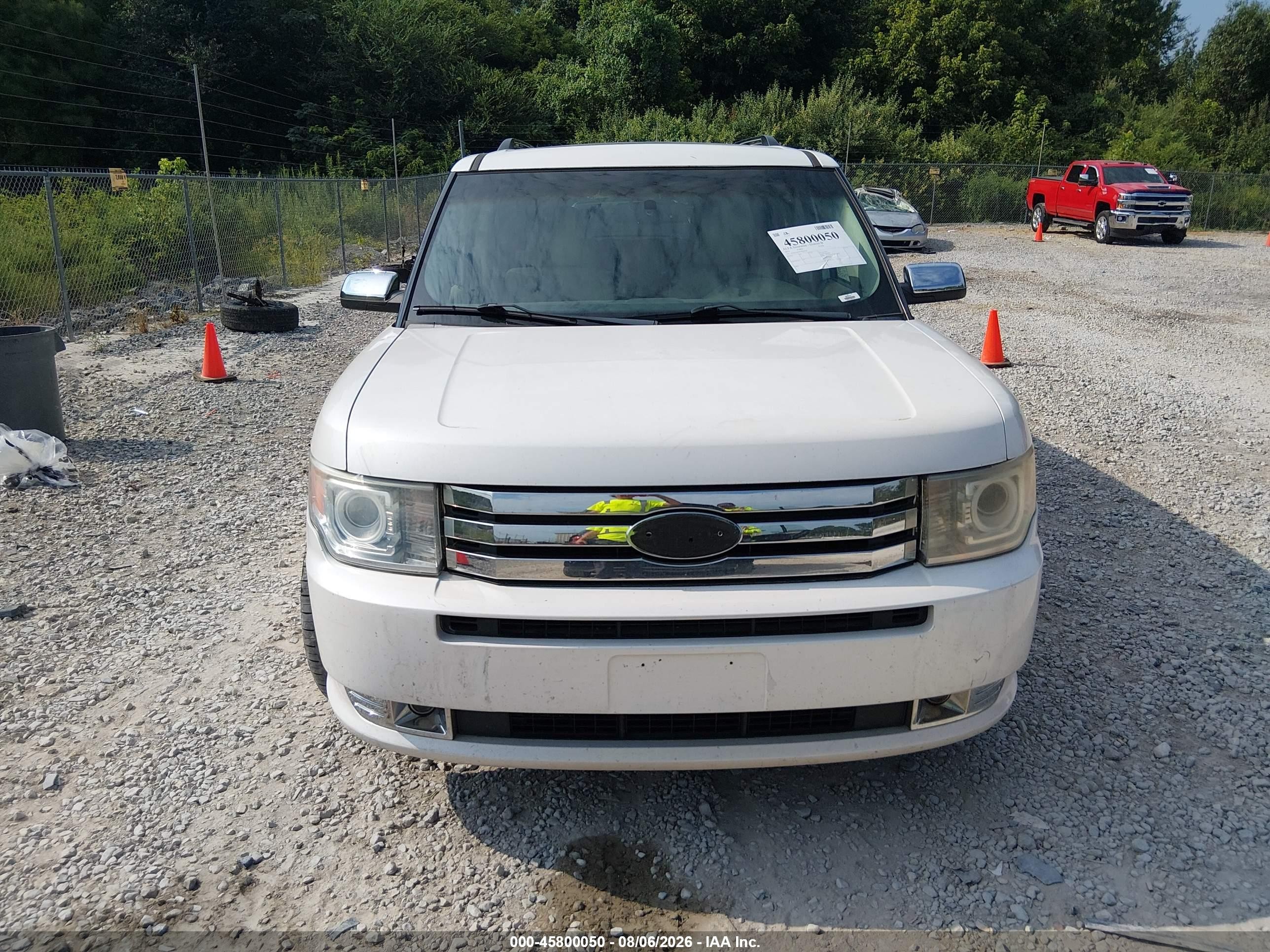 2012 Ford Flex Limited Белый vin: 2FMGK5DC9CBD00189