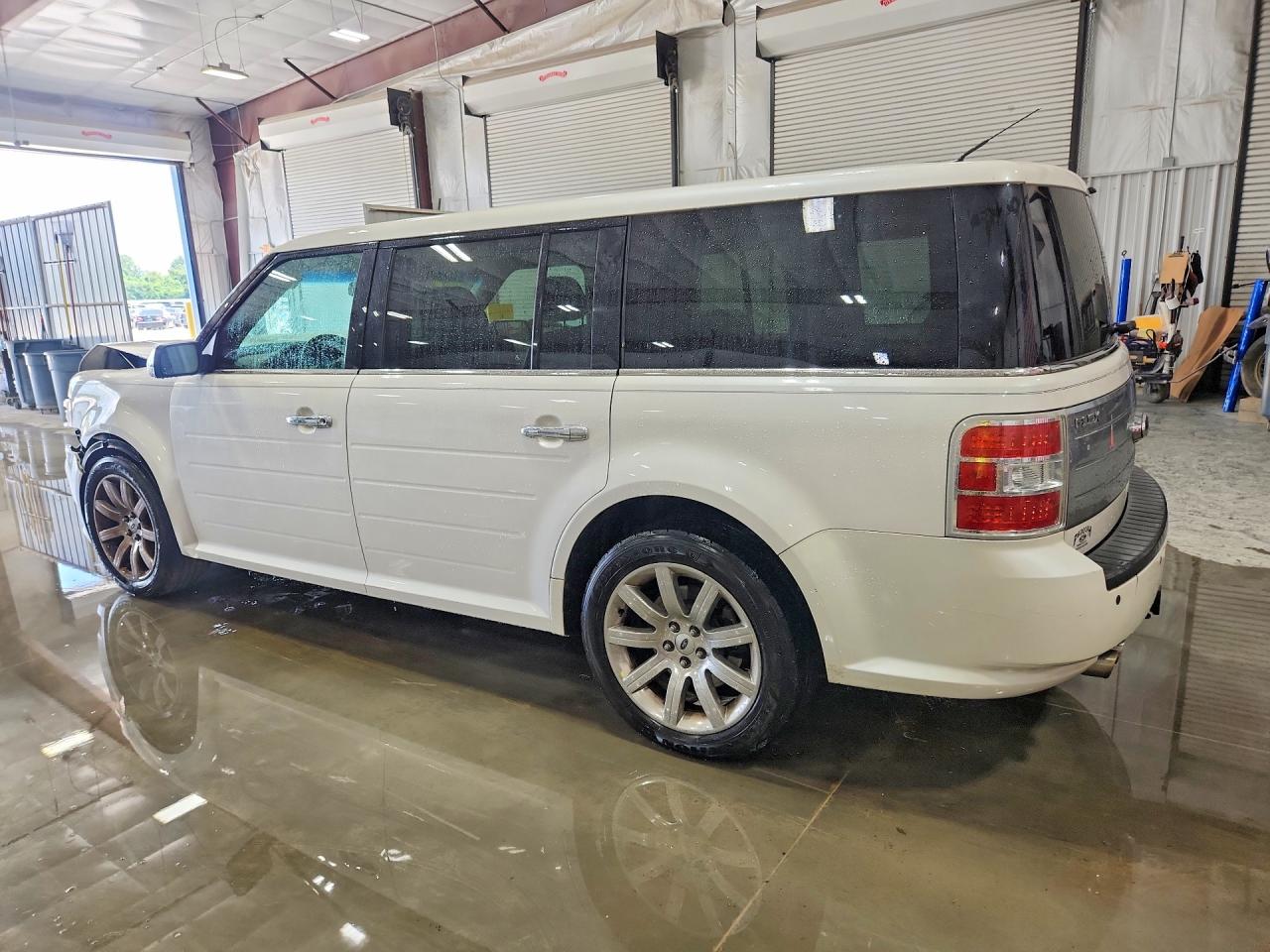 2012 Ford Flex Limited White vin: 2FMGK5DC9CBD17218